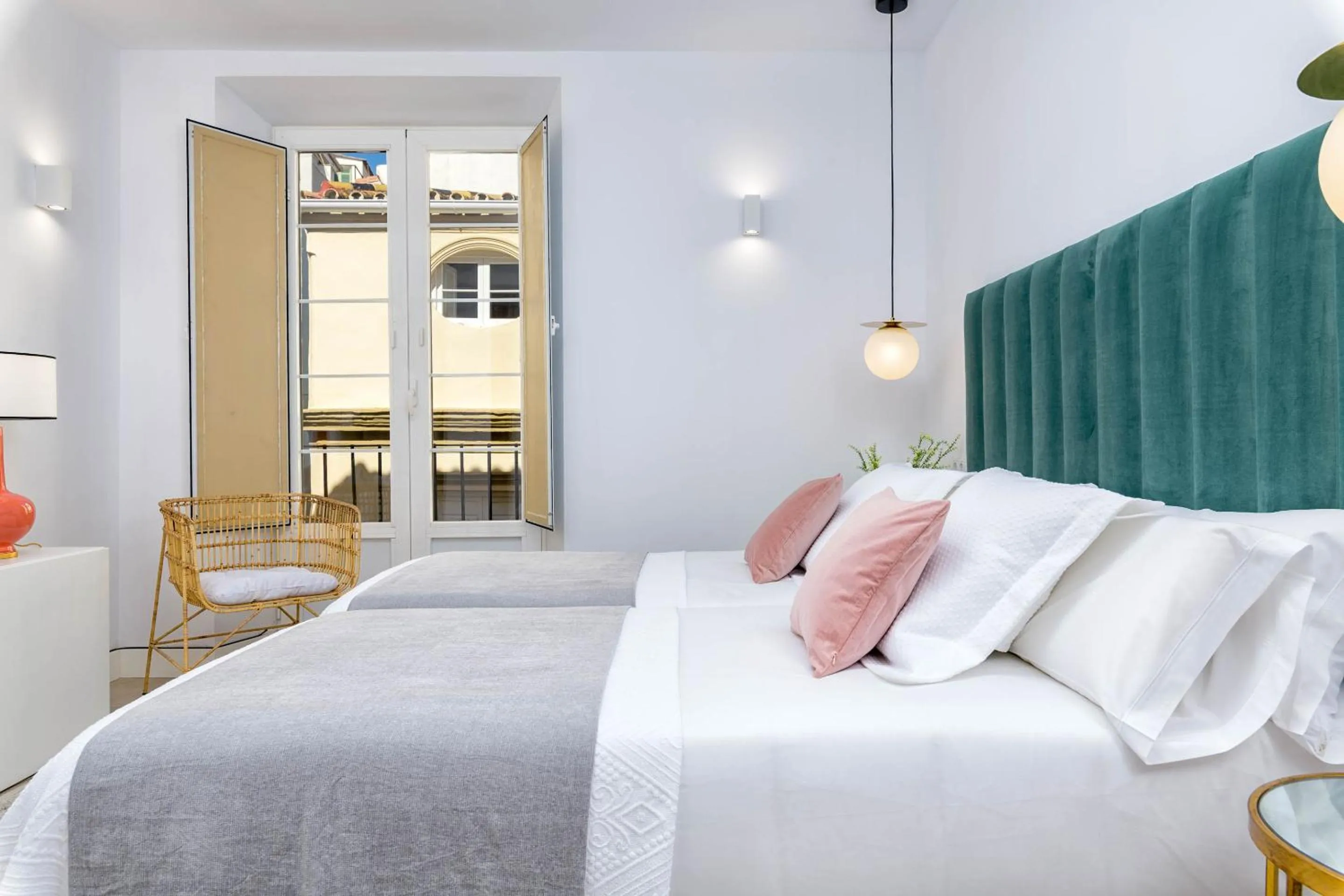 Bed in iloftmalaga San Juan