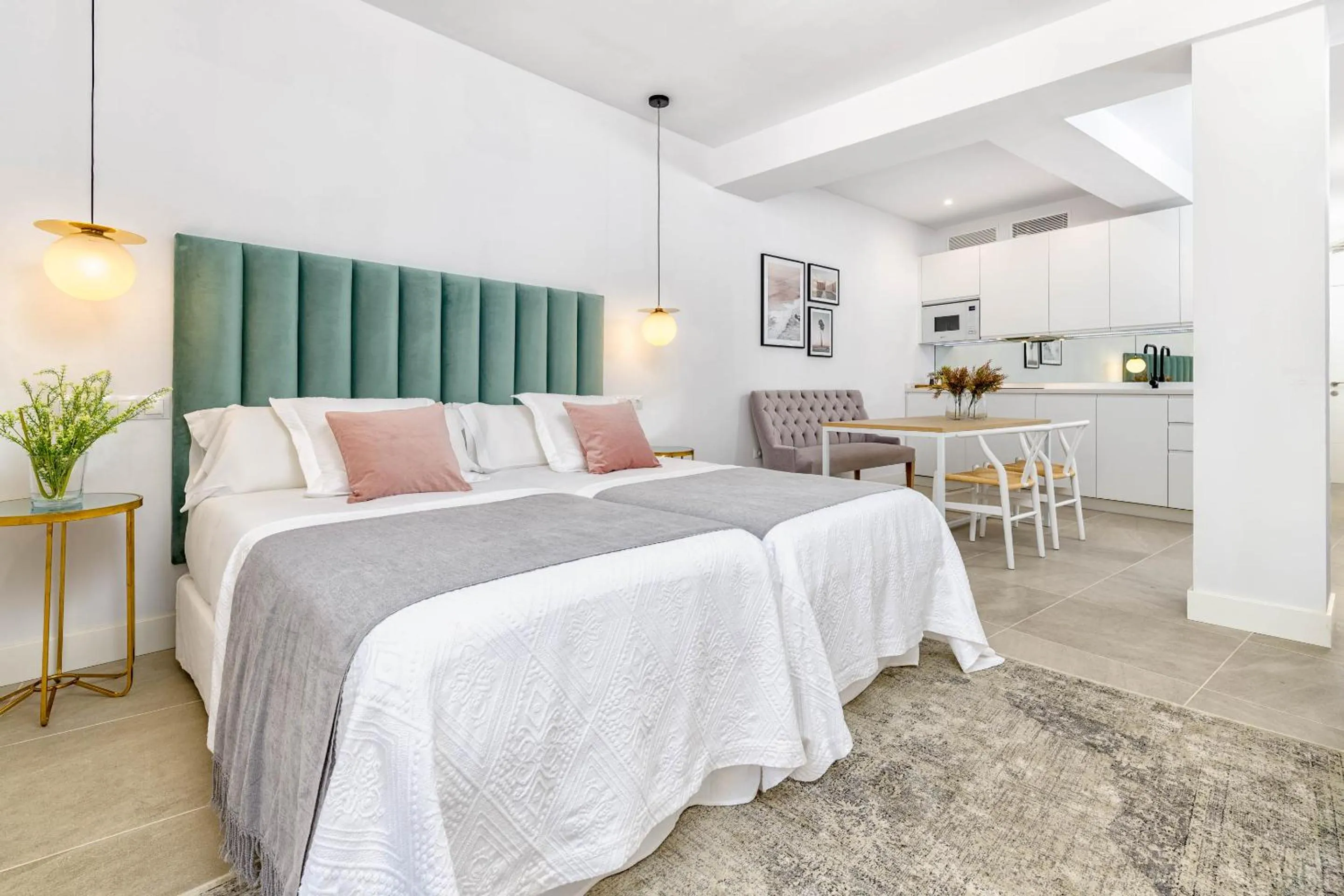 Bedroom, Bed in iloftmalaga San Juan