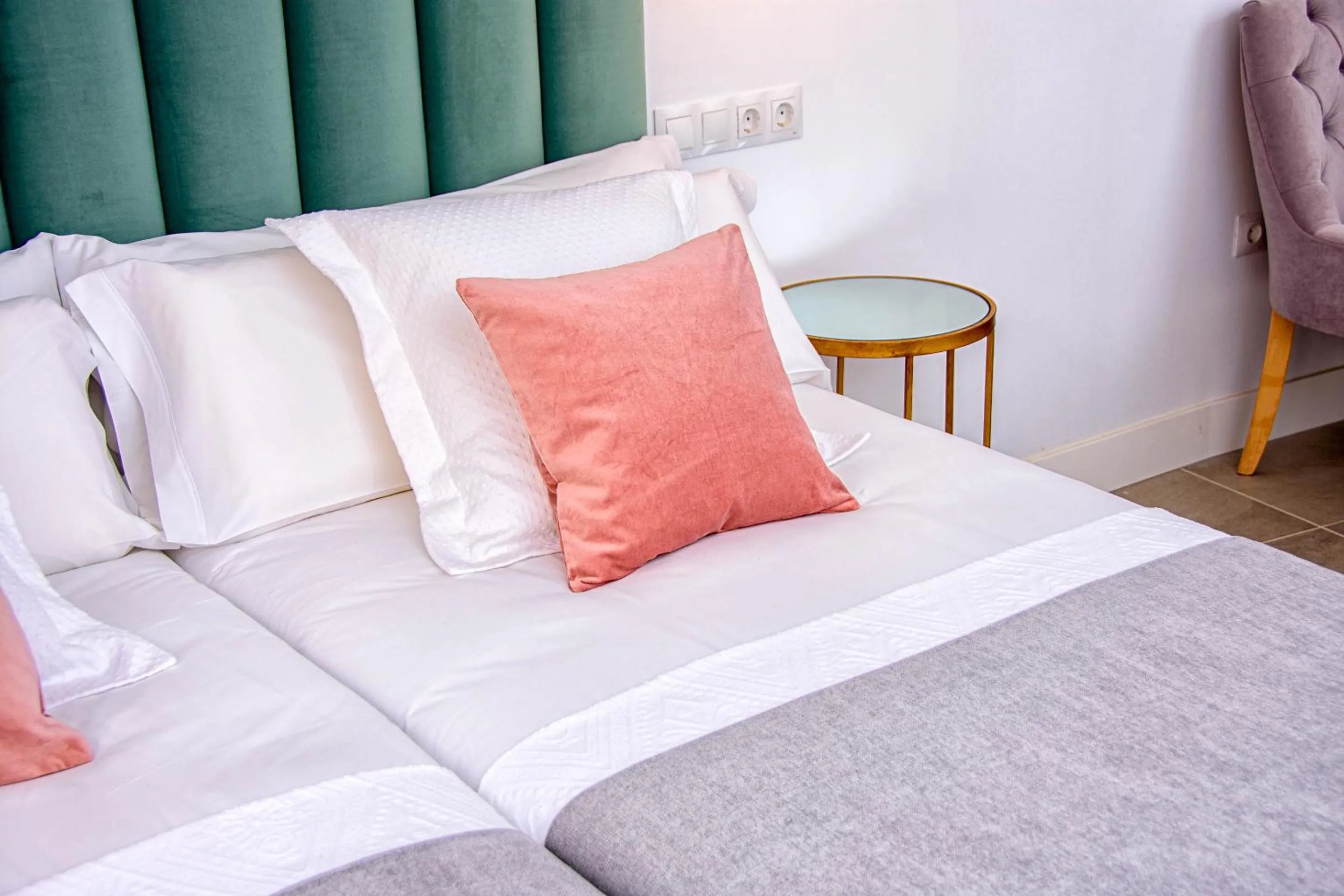 Bedroom, Bed in iloftmalaga San Juan