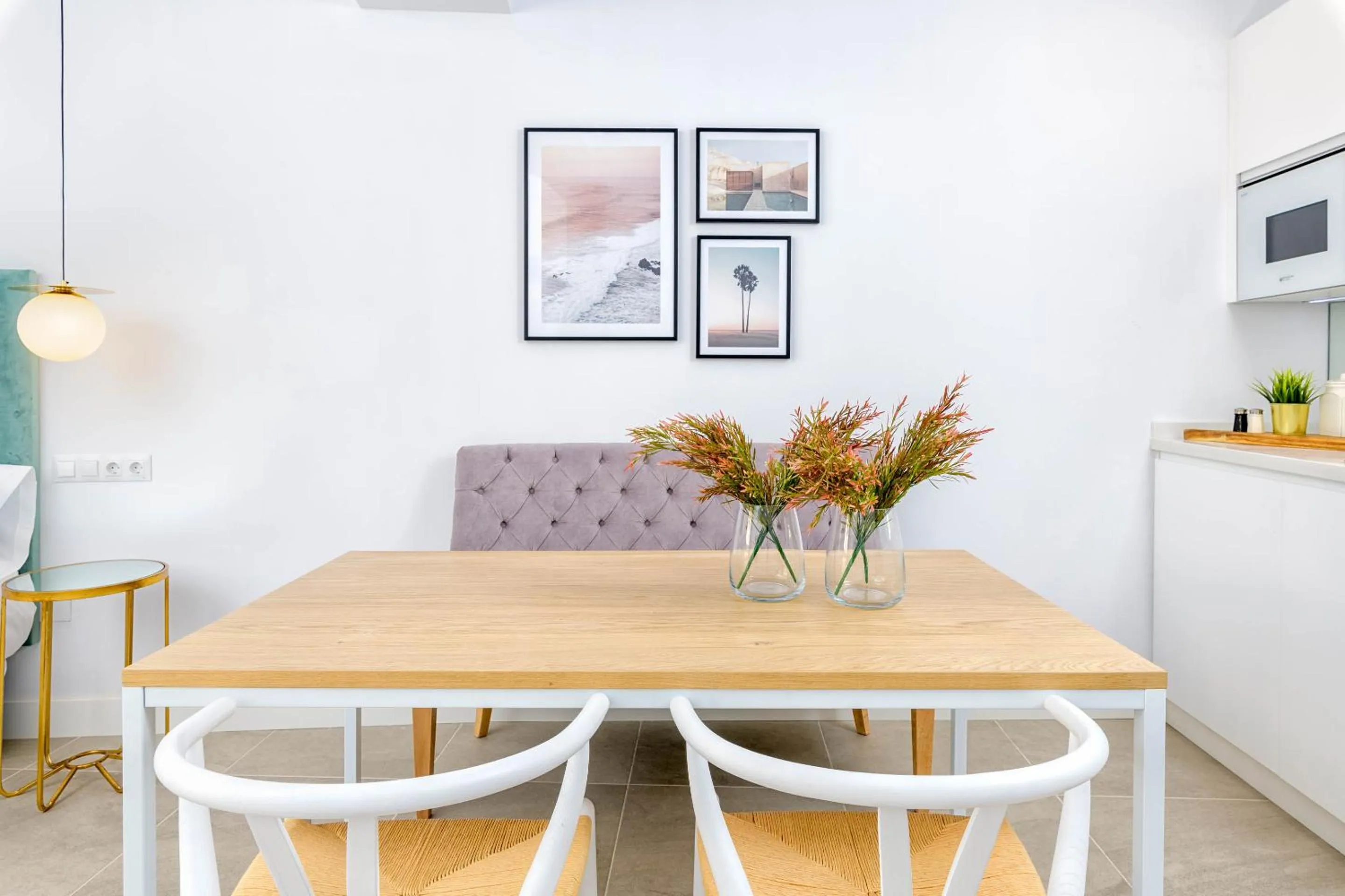 Dining area in iloftmalaga San Juan
