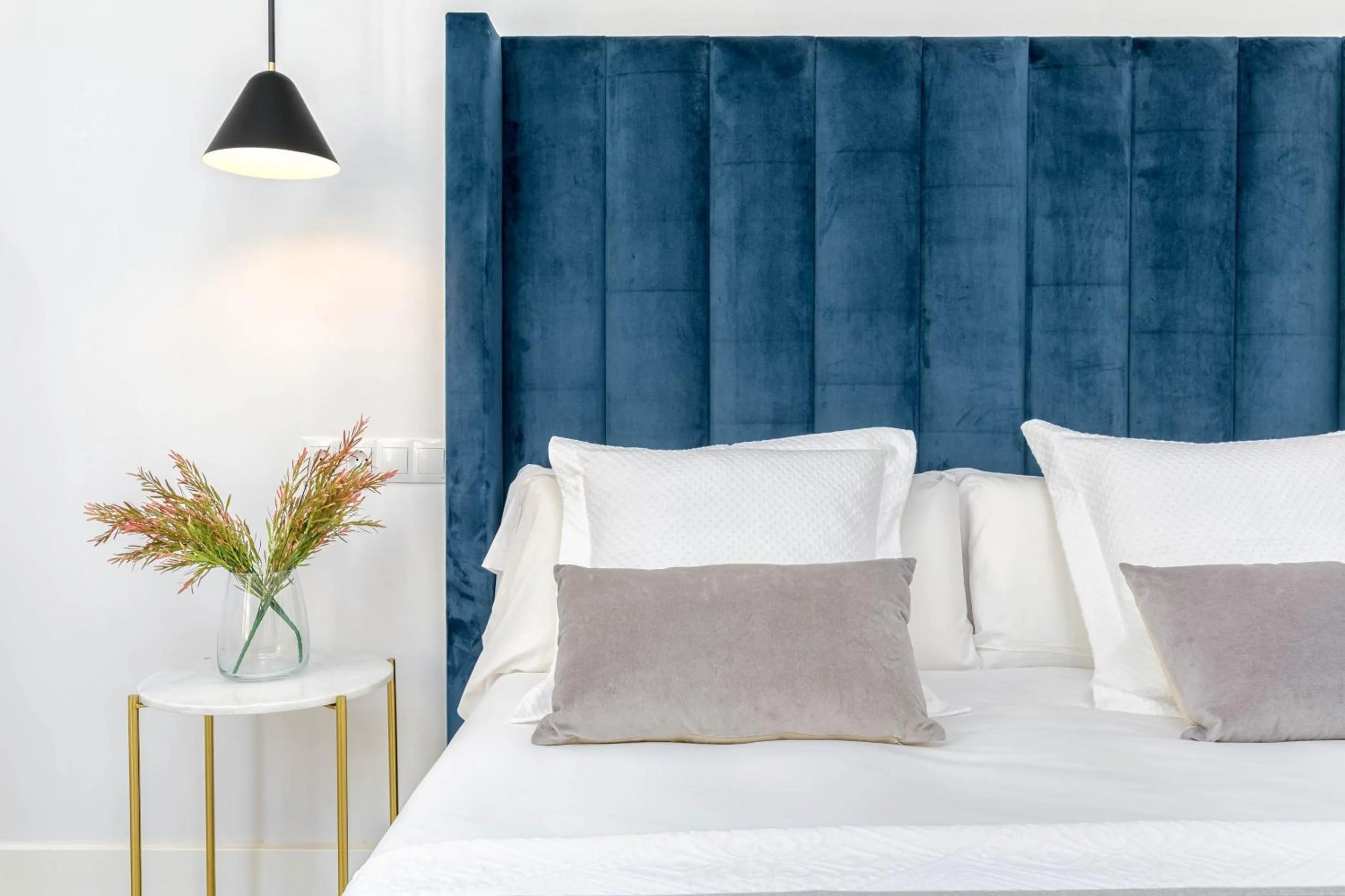 Bed in iloftmalaga San Juan