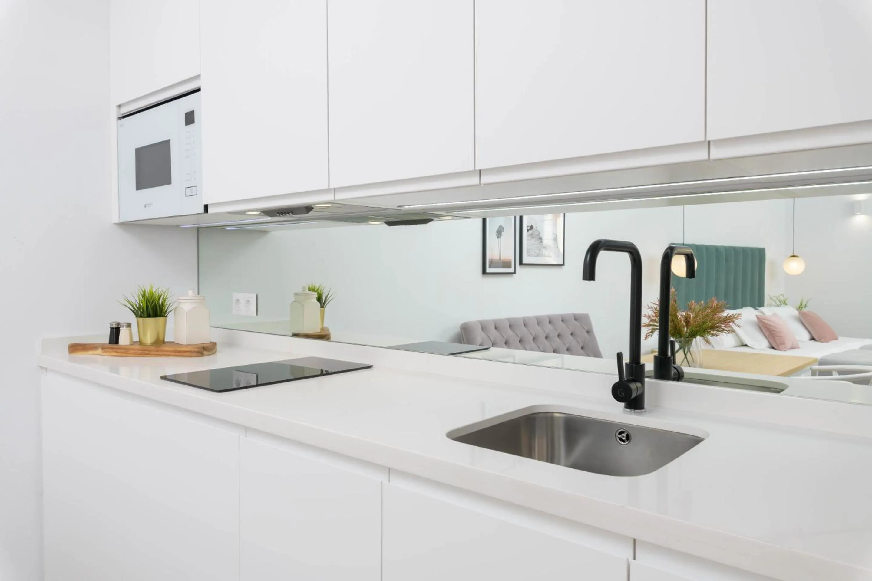 Kitchen or kitchenette in iloftmalaga San Juan