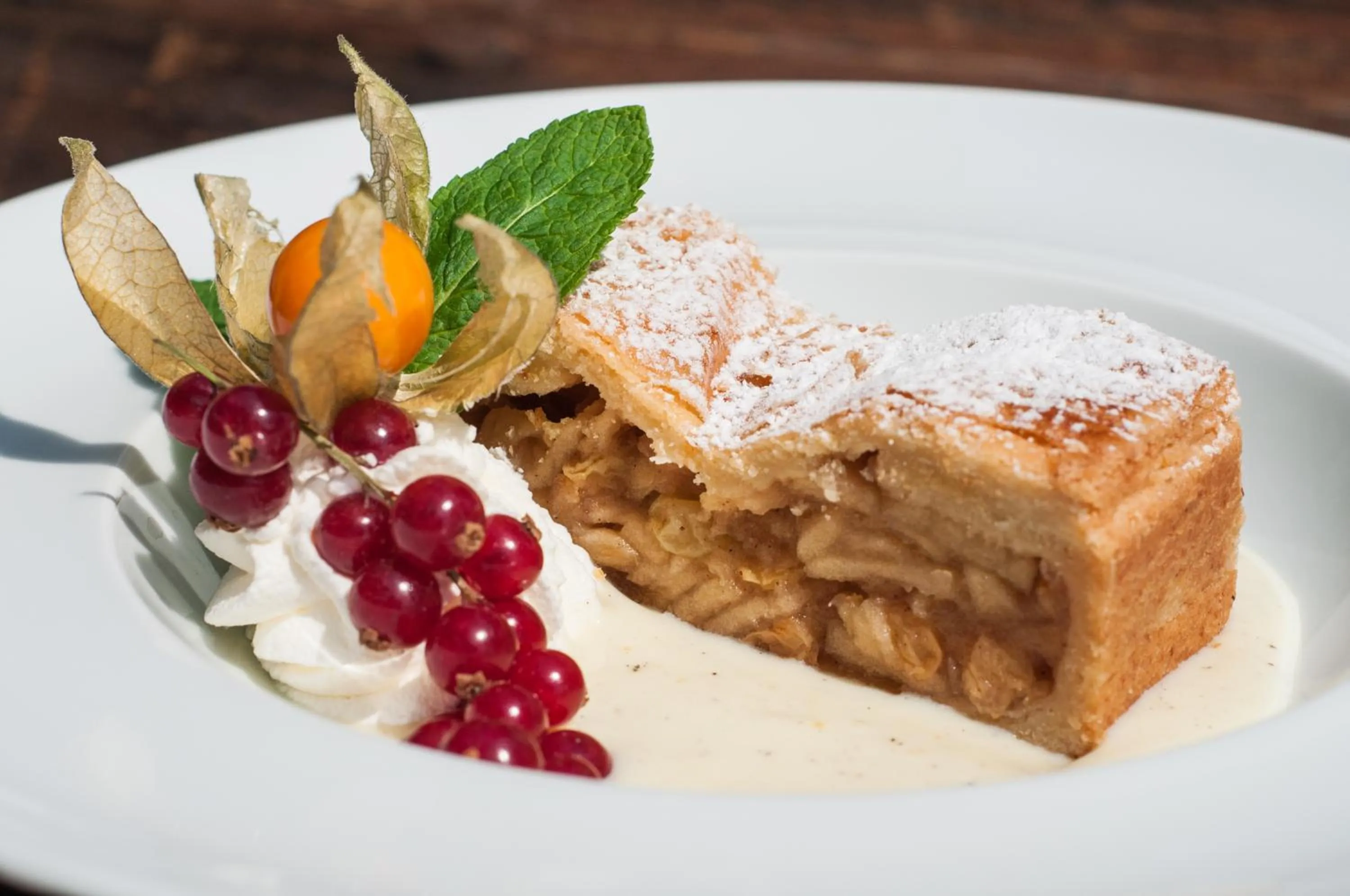 Food close-up in Hotel Brienzerburli