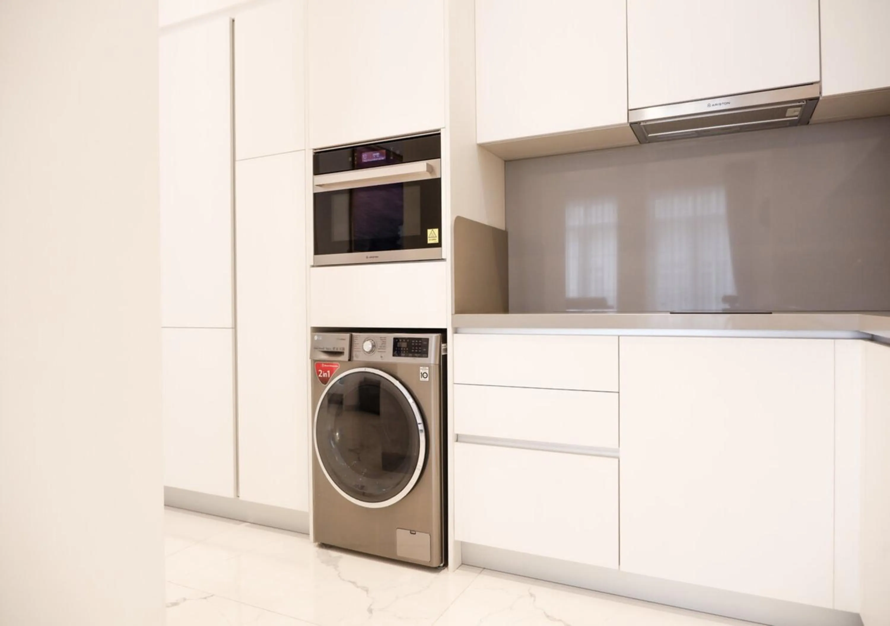 kitchen in The Grand Mansion Menteng