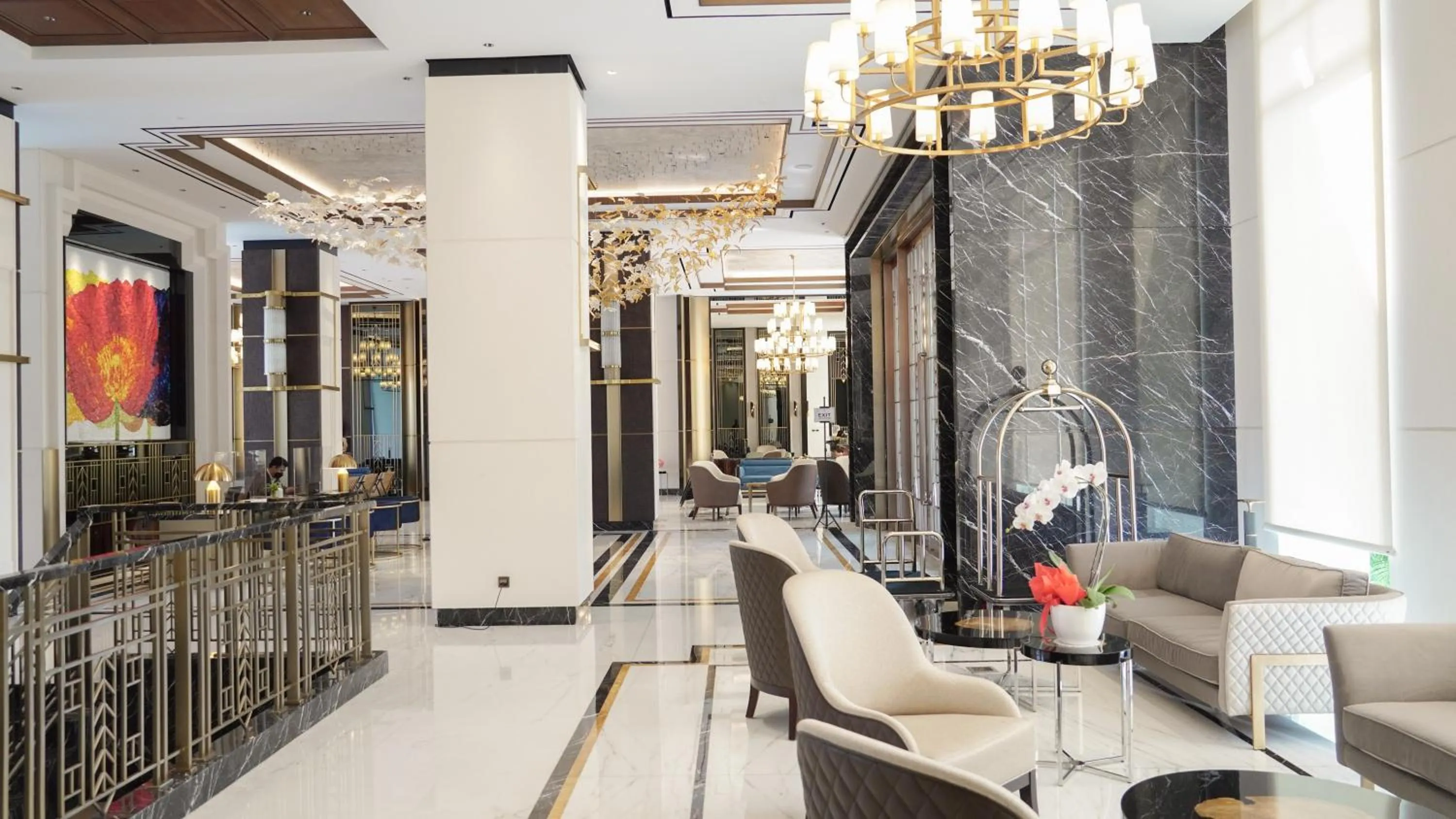 Lobby or reception in The Grand Mansion Menteng
