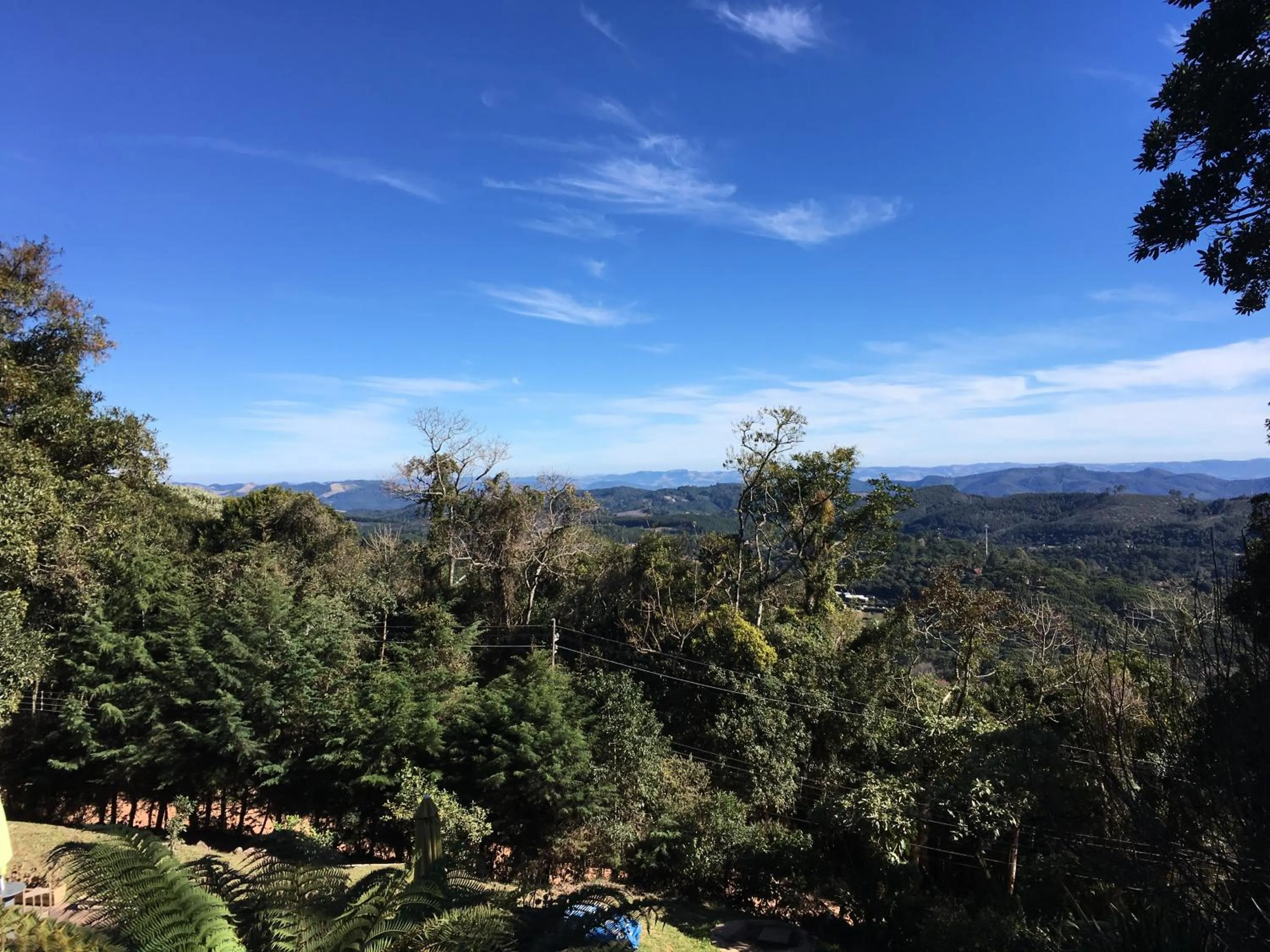 Mountain view in Pousada VillaSerrana