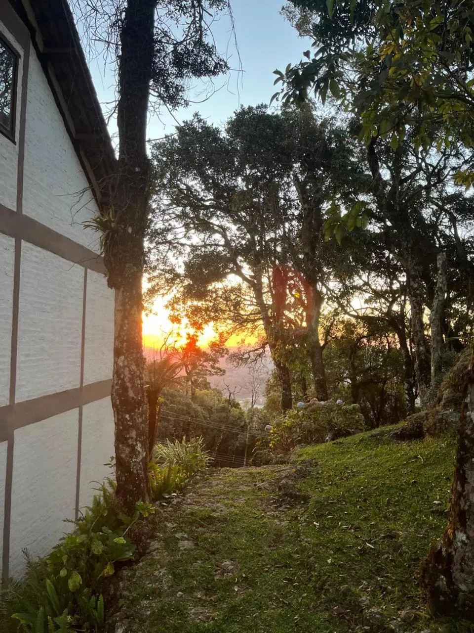 Garden view in Pousada VillaSerrana
