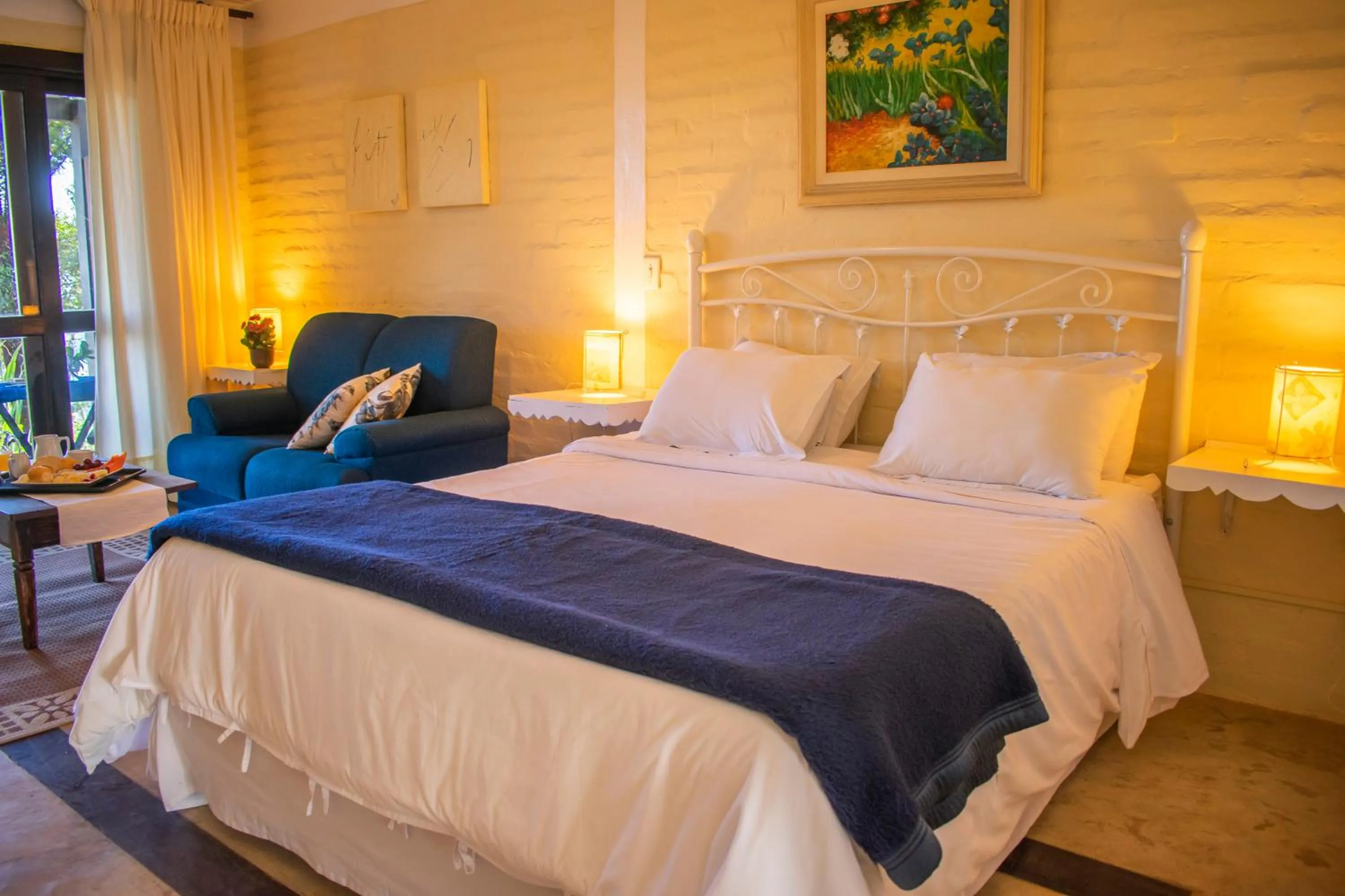 Bed in Pousada VillaSerrana