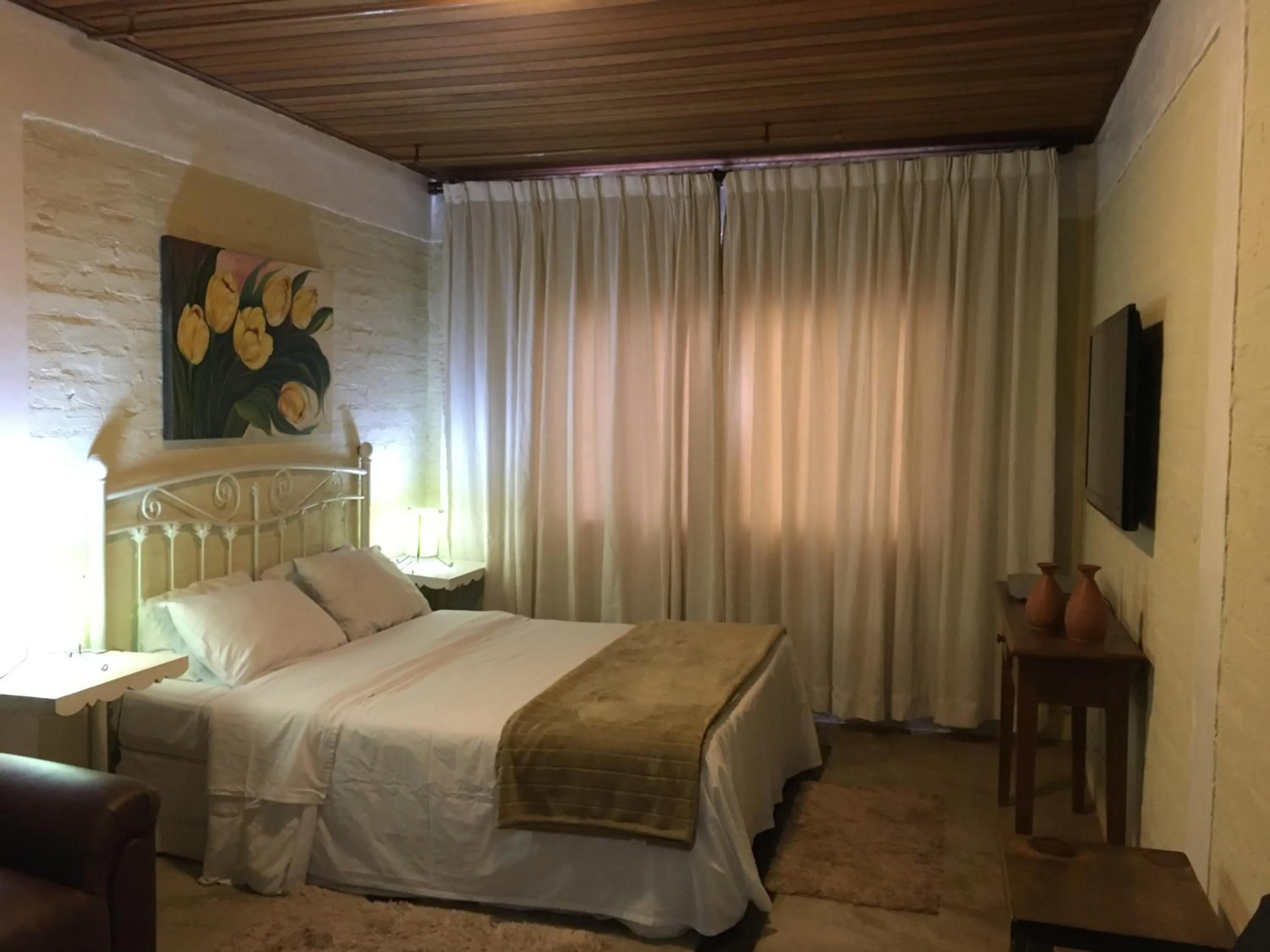 Photo of the whole room, Bed in Pousada VillaSerrana