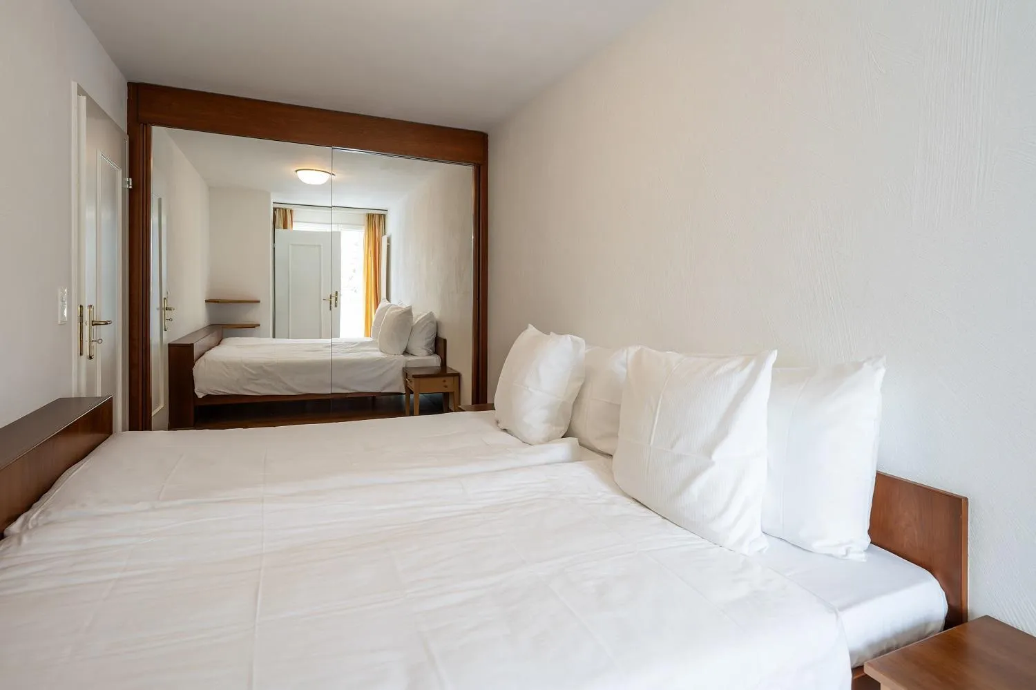 Bedroom, Bed in Hotel Seehof Davos