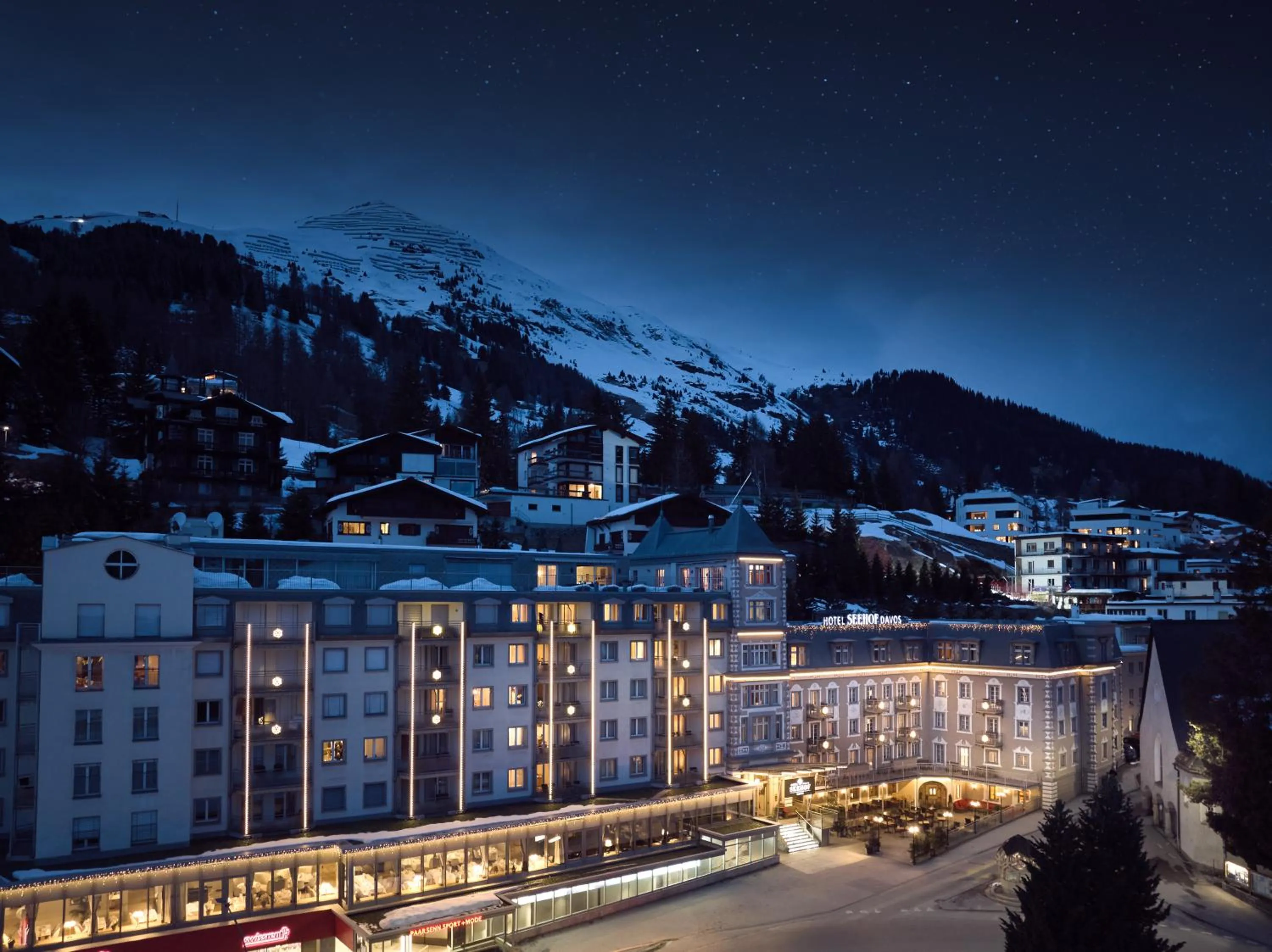 Property building in Hotel Seehof Davos