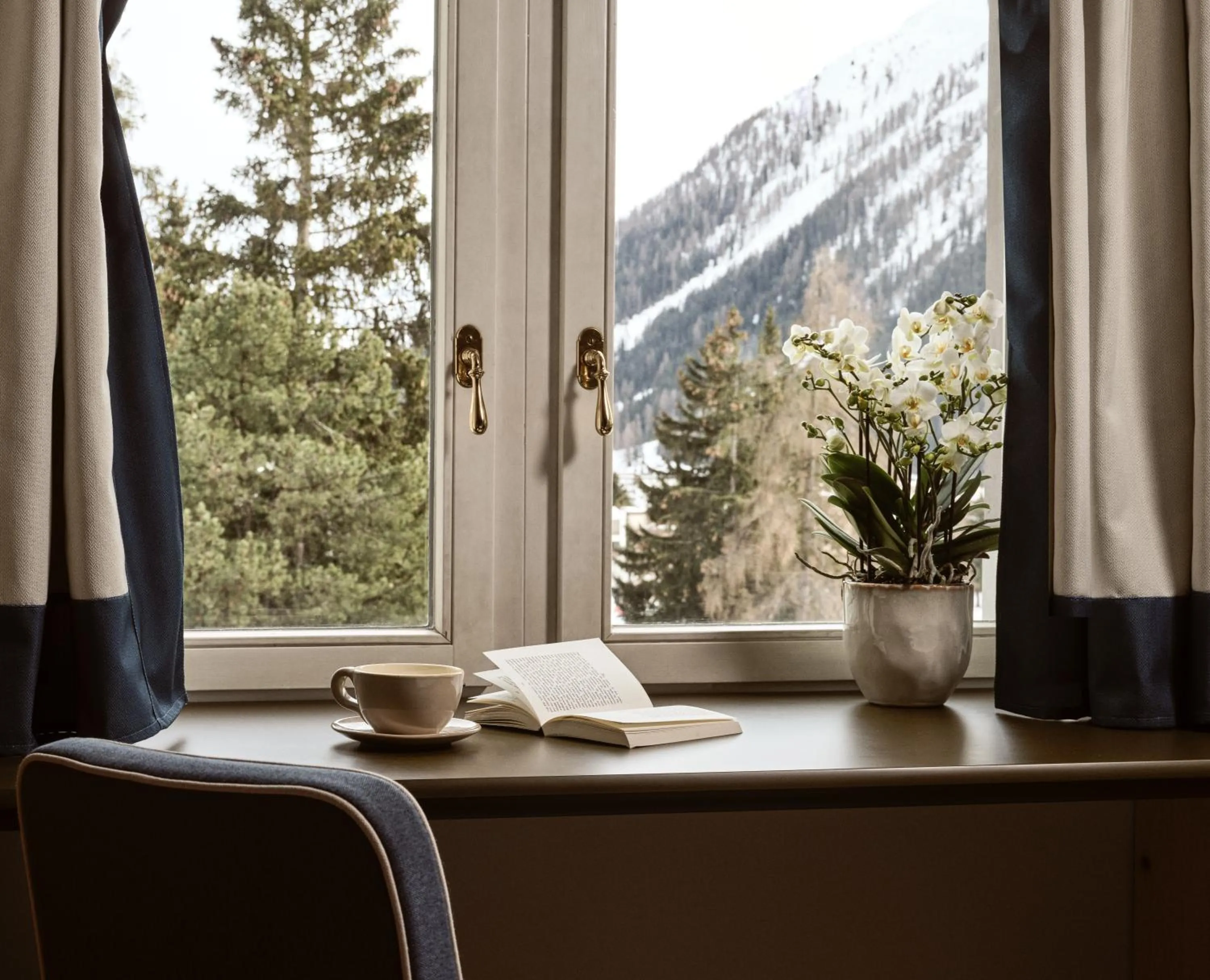 View (from property/room) in Hotel Seehof Davos