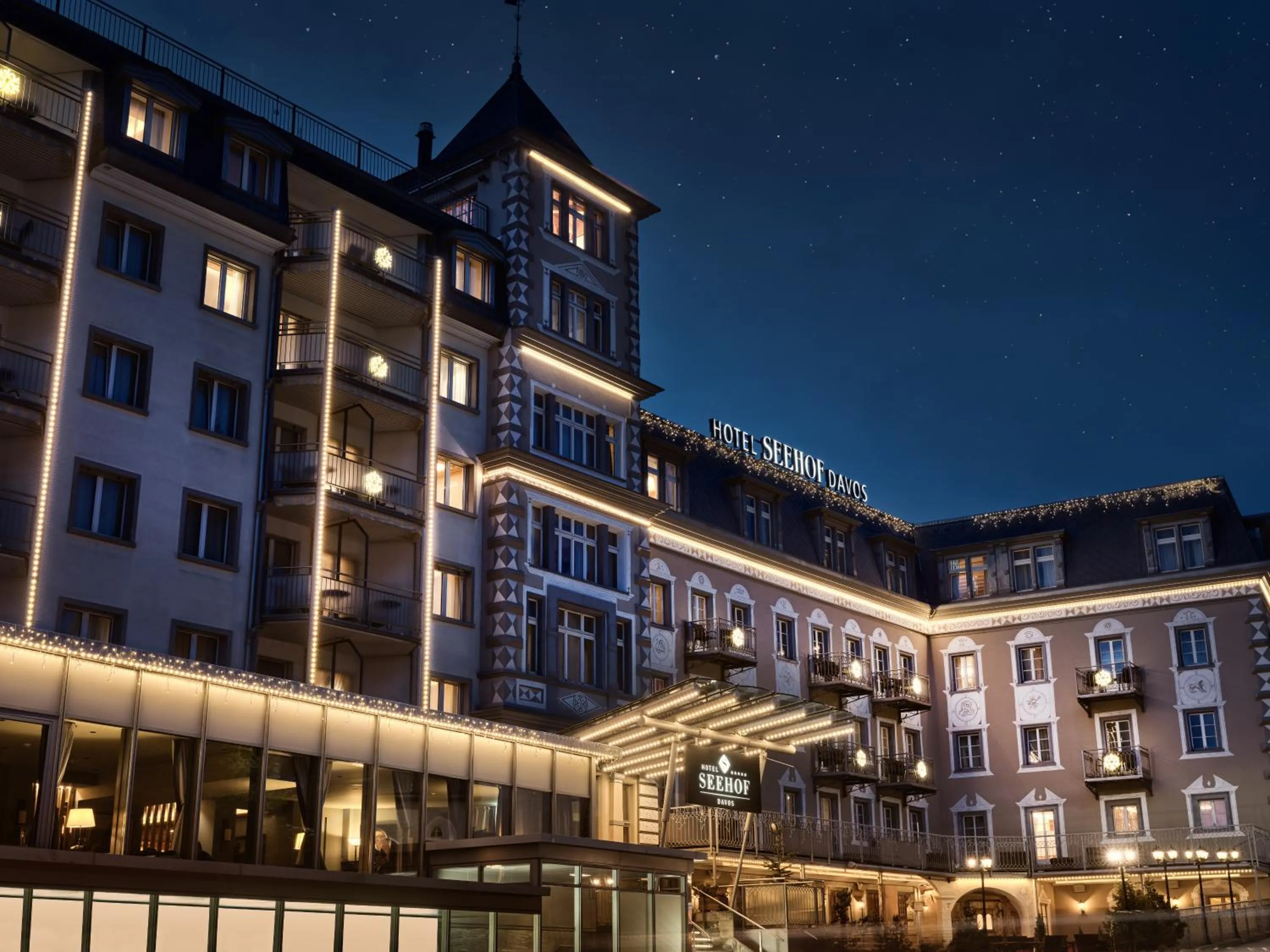 Property building in Hotel Seehof Davos