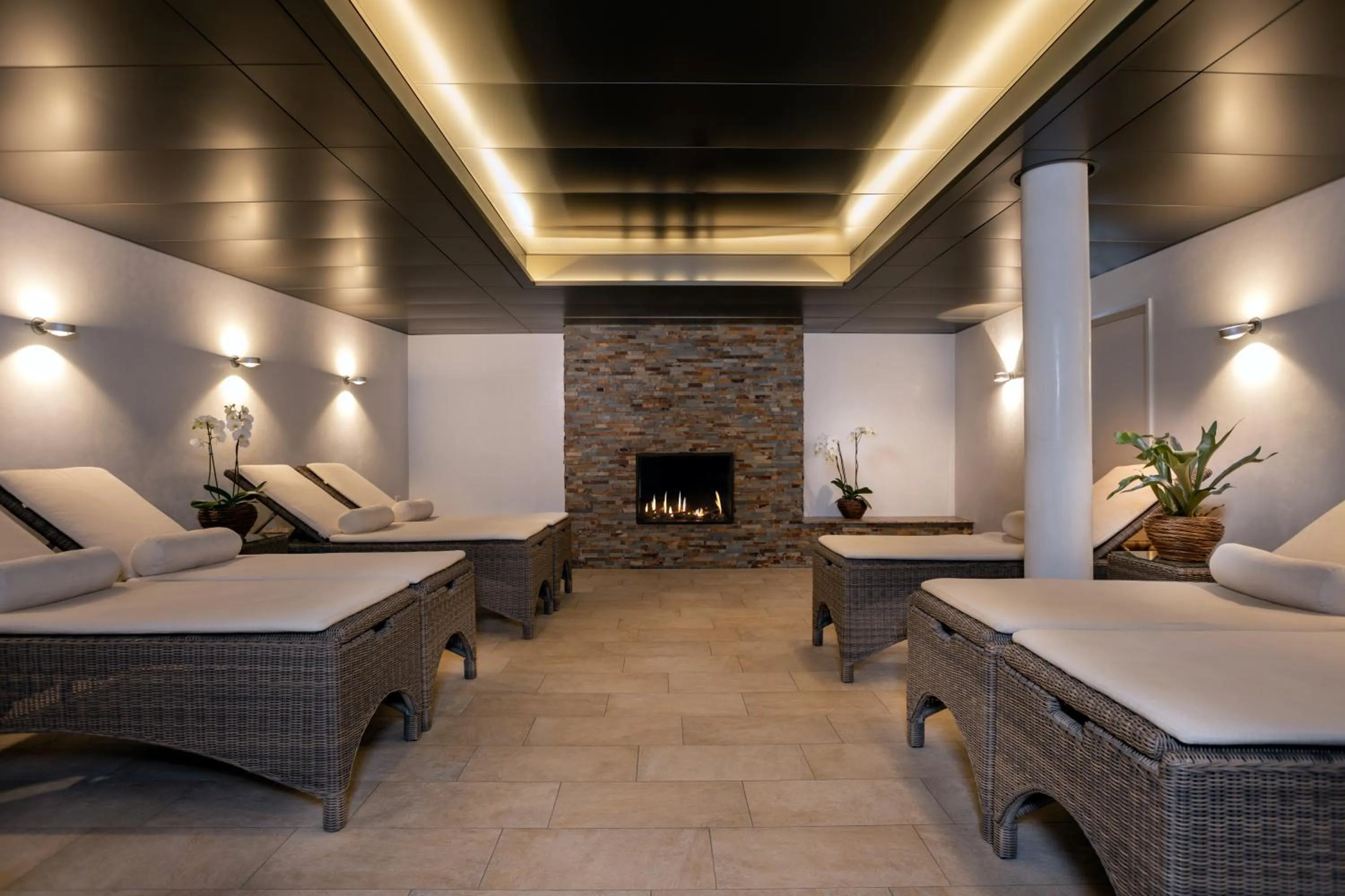 Spa and wellness centre/facilities in Hotel Seehof Davos