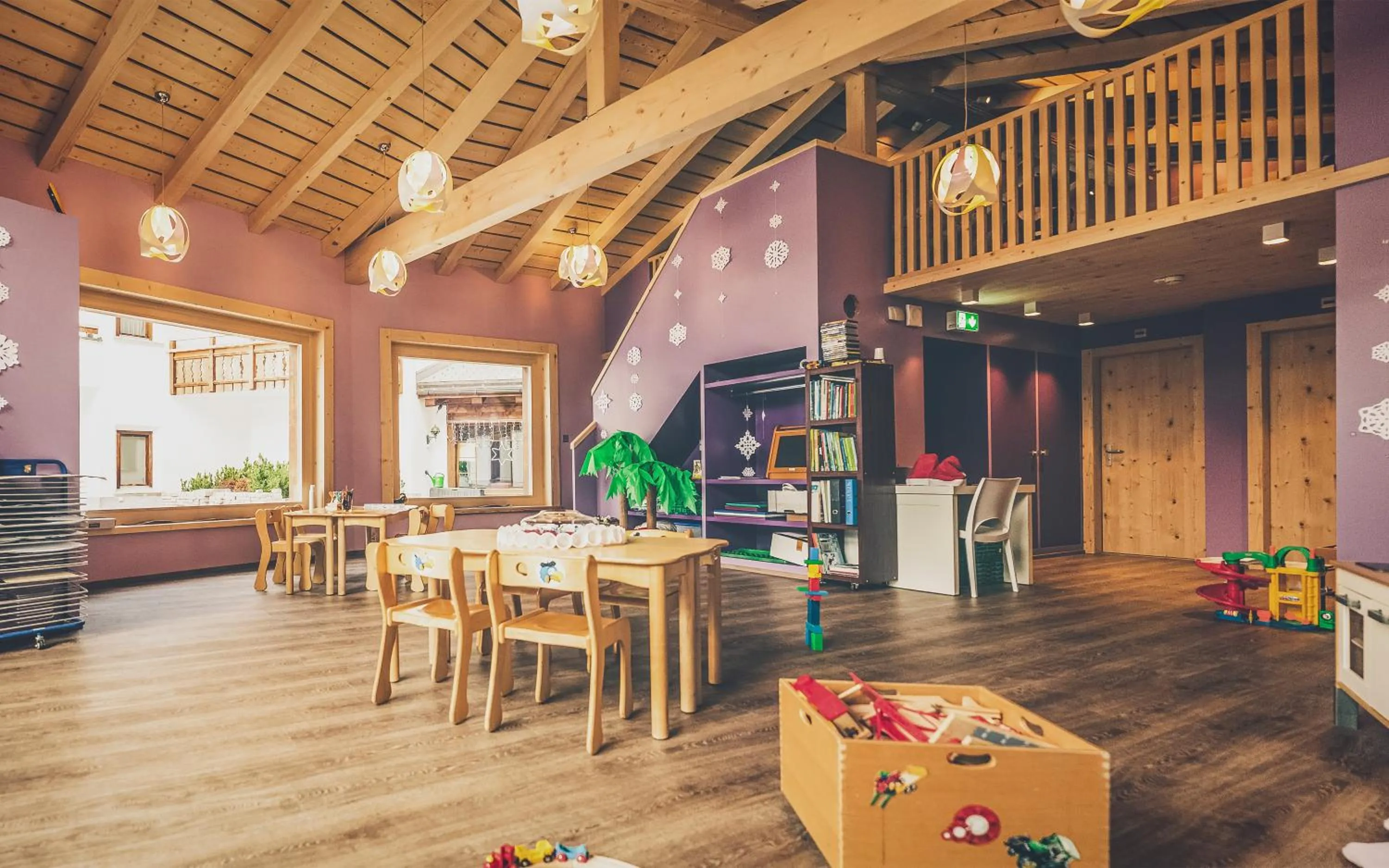 Kids's club in Hotel Waldhuus