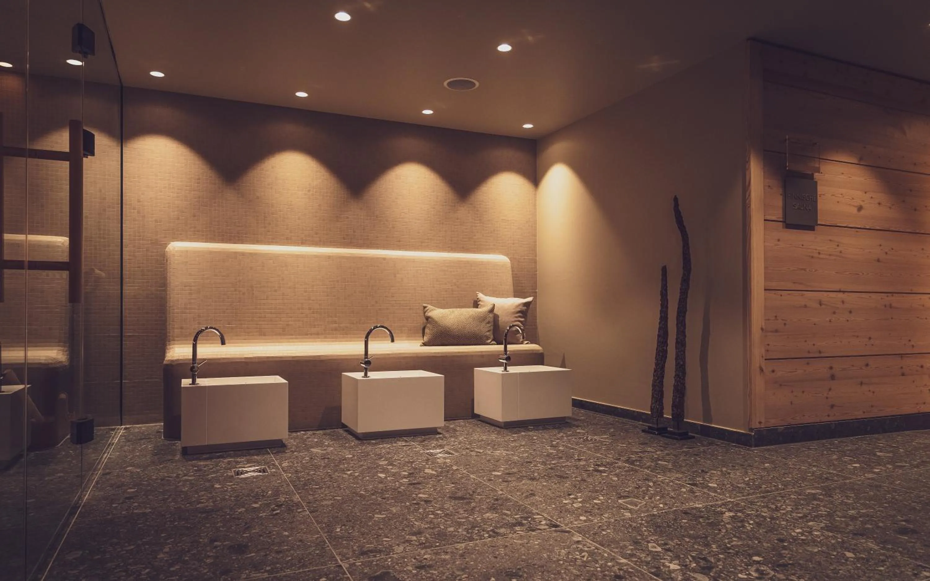 Sauna in Hotel Waldhuus