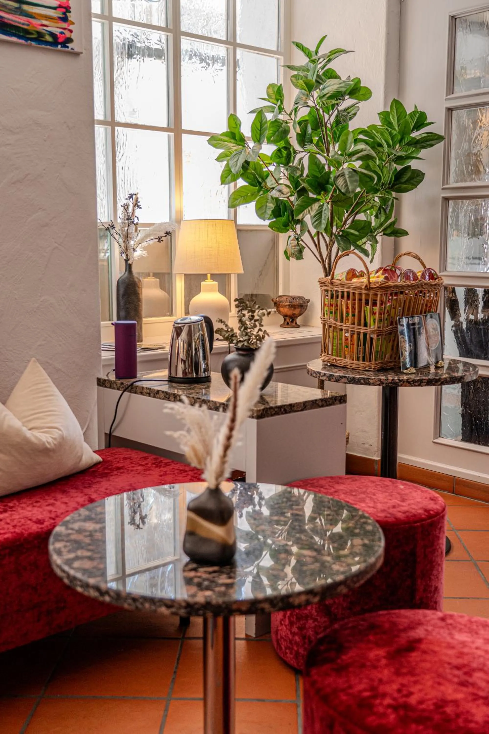 Lobby or reception in Hotel Baslertor