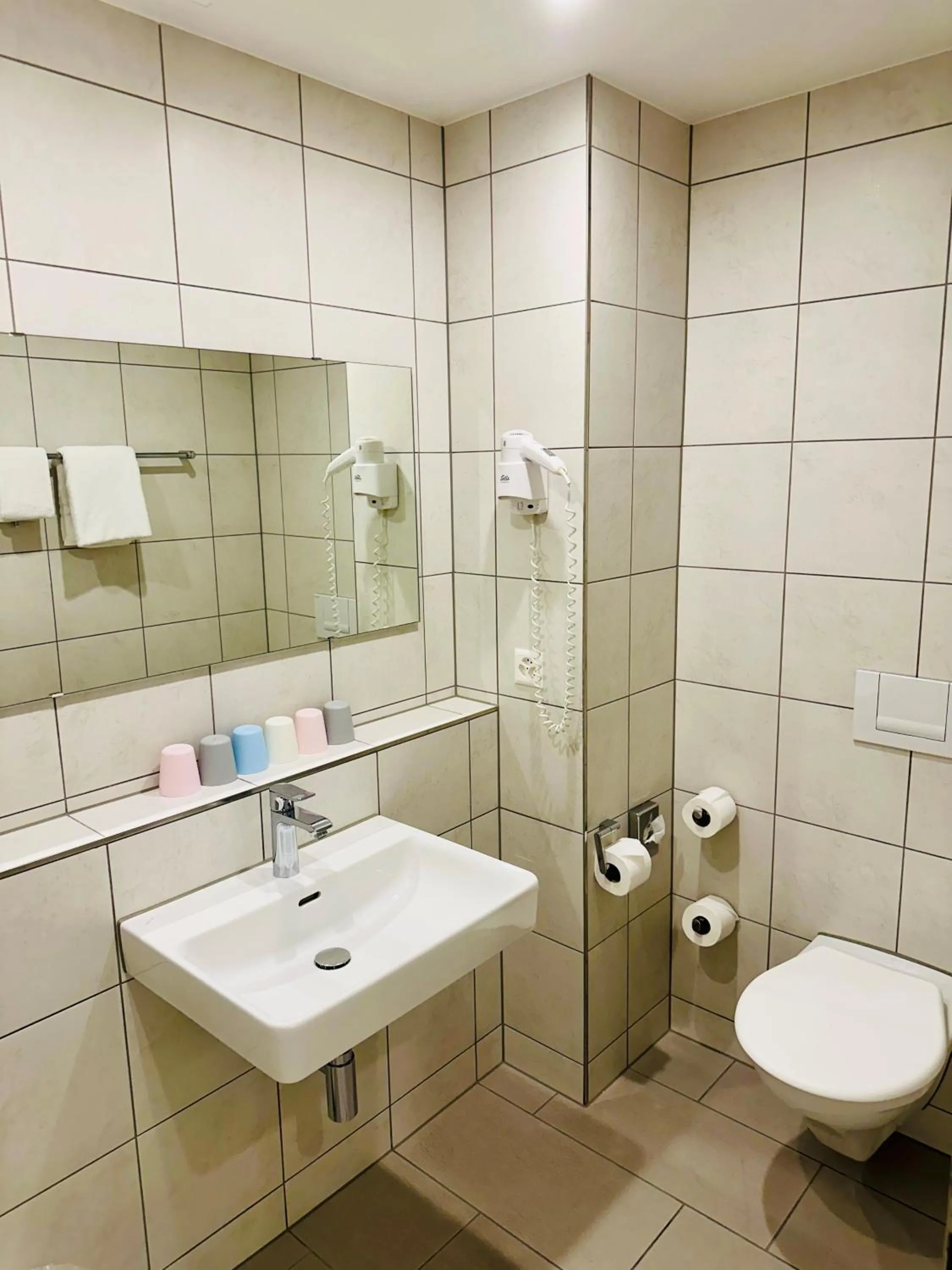 Toilet in Hotel Baslertor