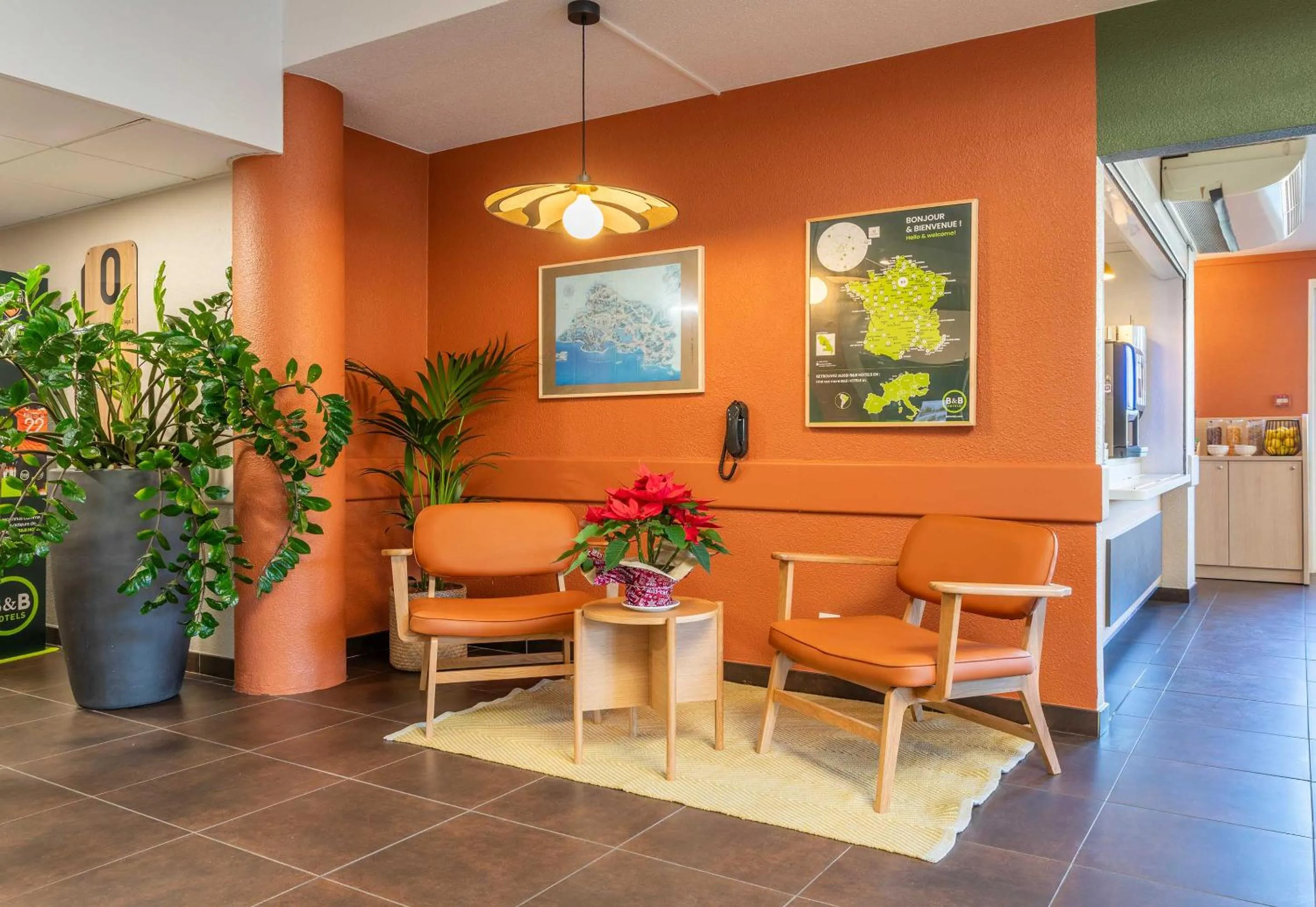 Living room in B&B HOTEL Aix-en-Provence Meyreuil Sainte-Victoire