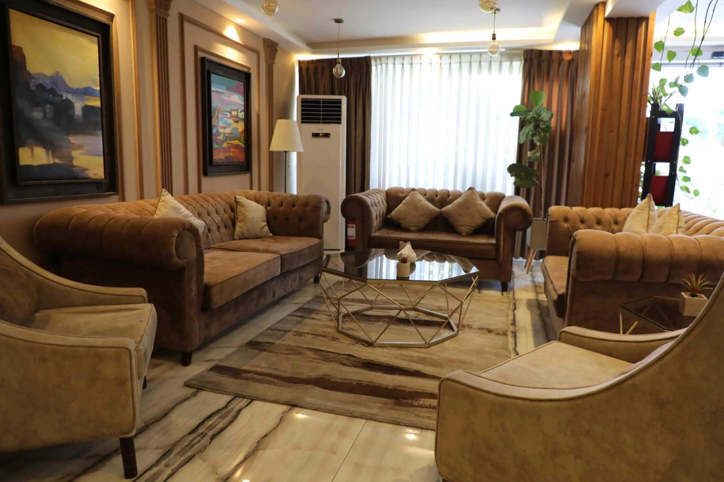 Lobby or reception in Post Boutique Hotel Amman