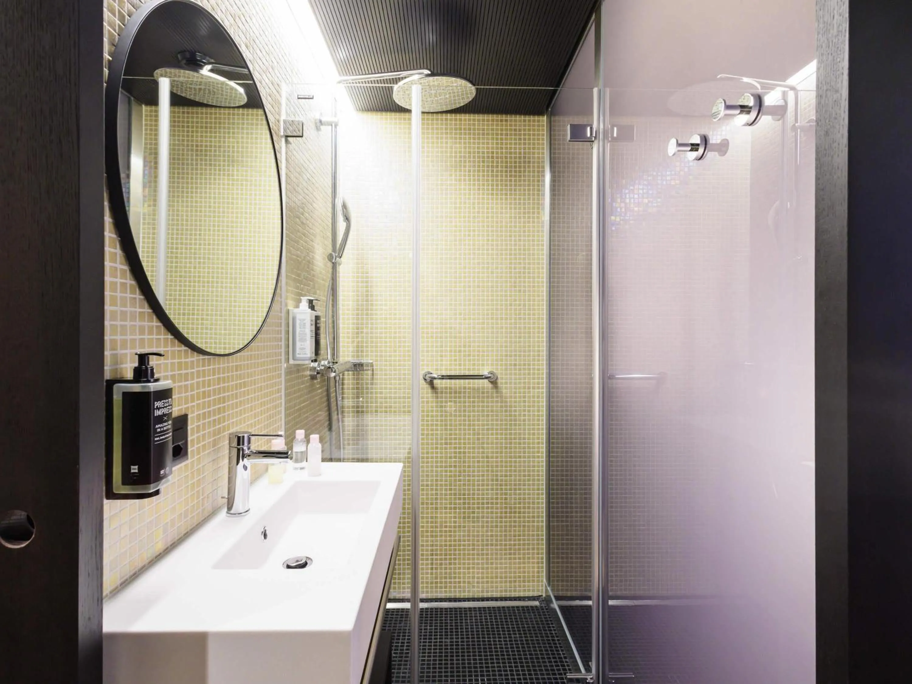 Bedroom in ibis Styles Bern City