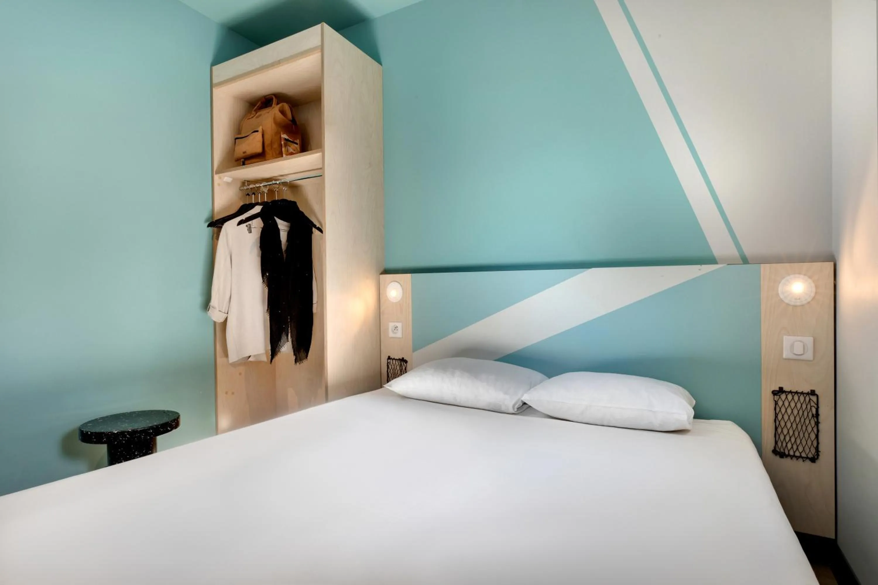 Photo of the whole room, Bed in Hotel Ibis Budget Montpellier Centre Millenaire -