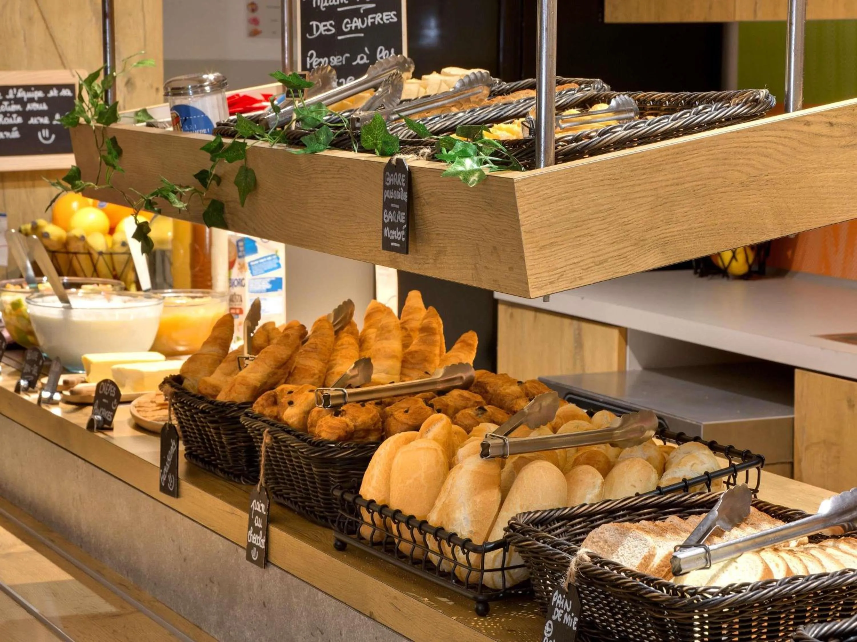 Breakfast in Hotel Ibis Budget Montpellier Centre Millenaire -