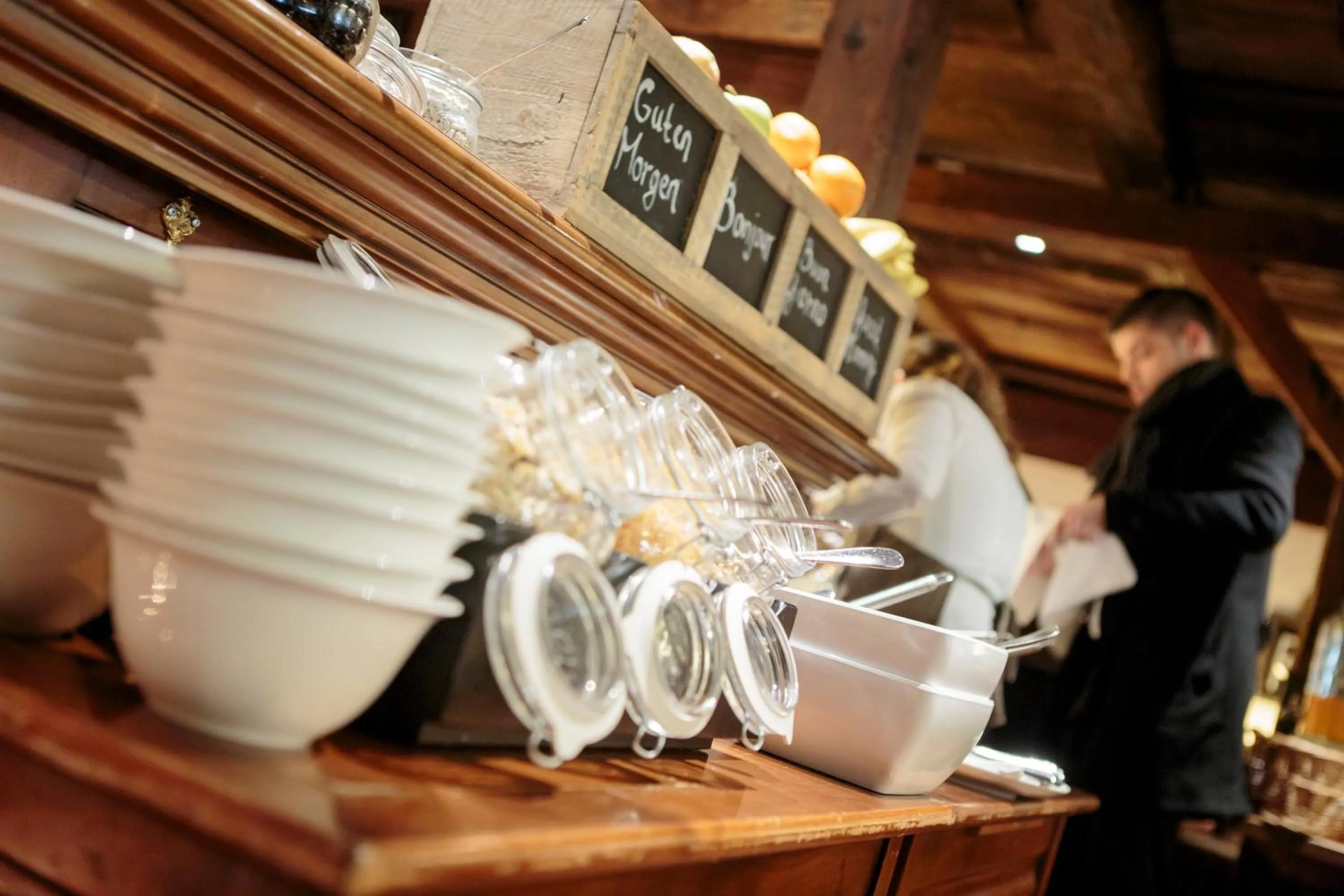 Buffet breakfast in Swiss-Chalet Merlischachen - Historik Chalet-Hotel Lodge