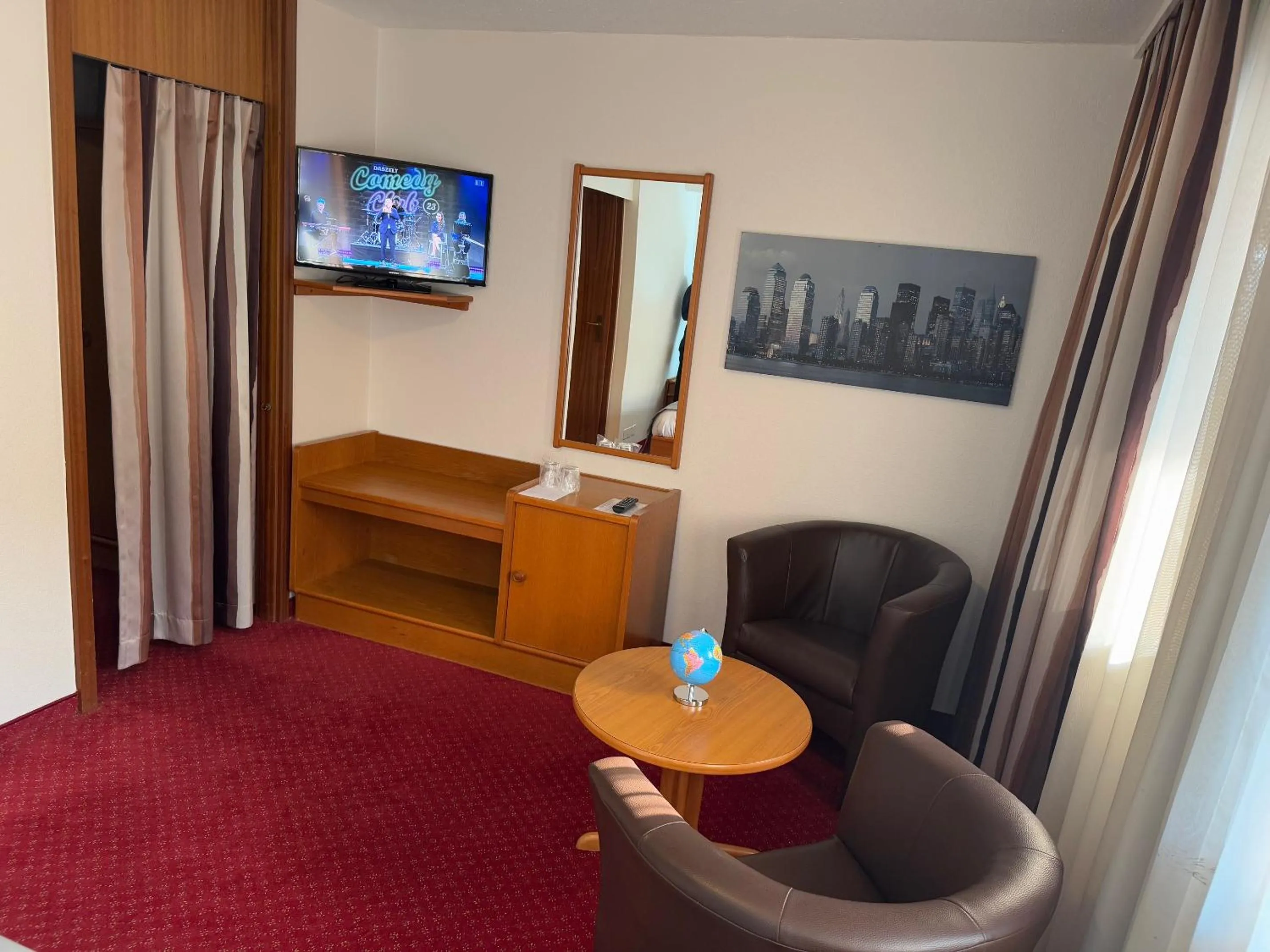 Bed in Hôtel des Trois Rois