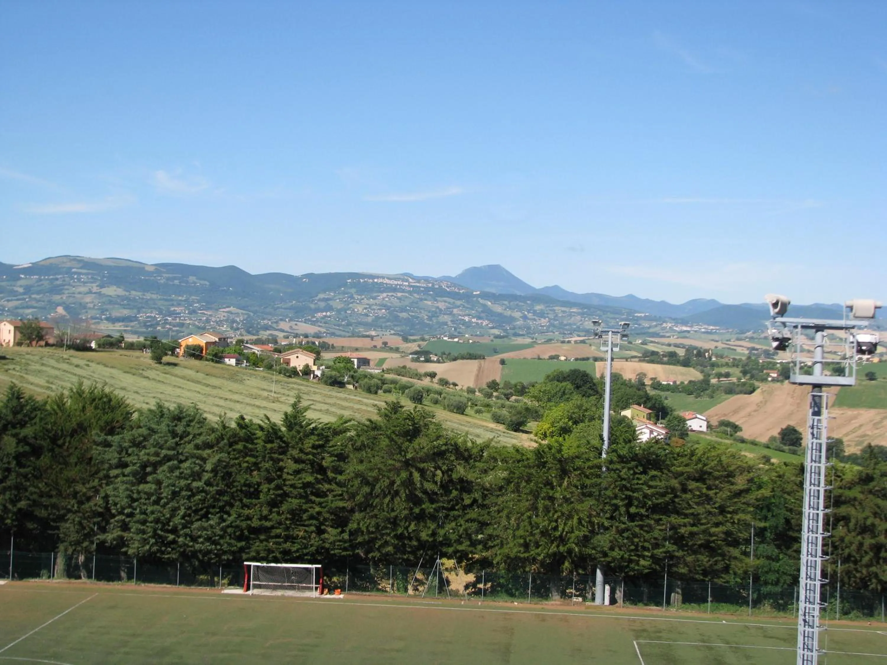 Mountain view in Hotel Ostello Settecolli Sport