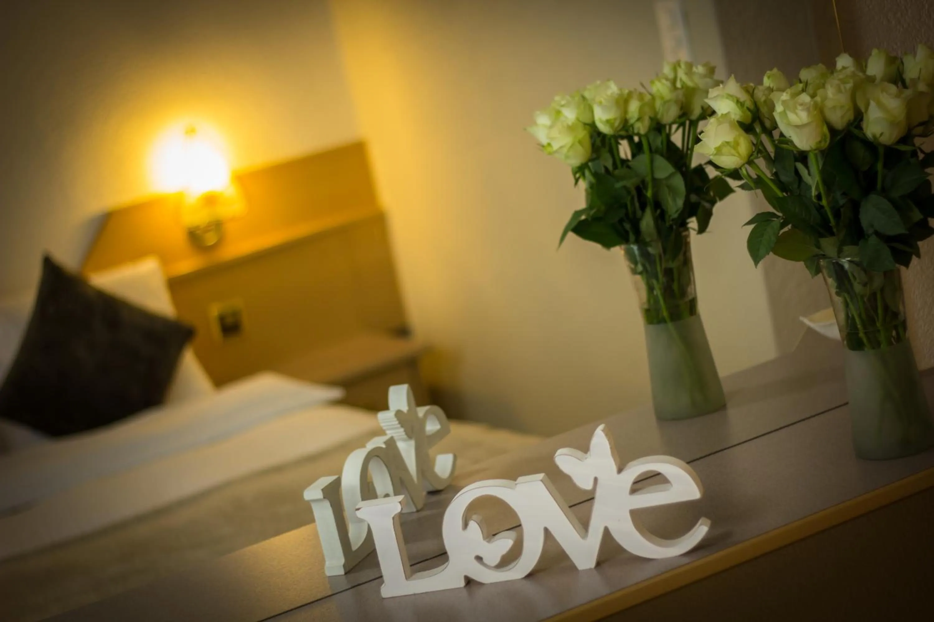 Decorative detail, Bed in Hotel Bristol