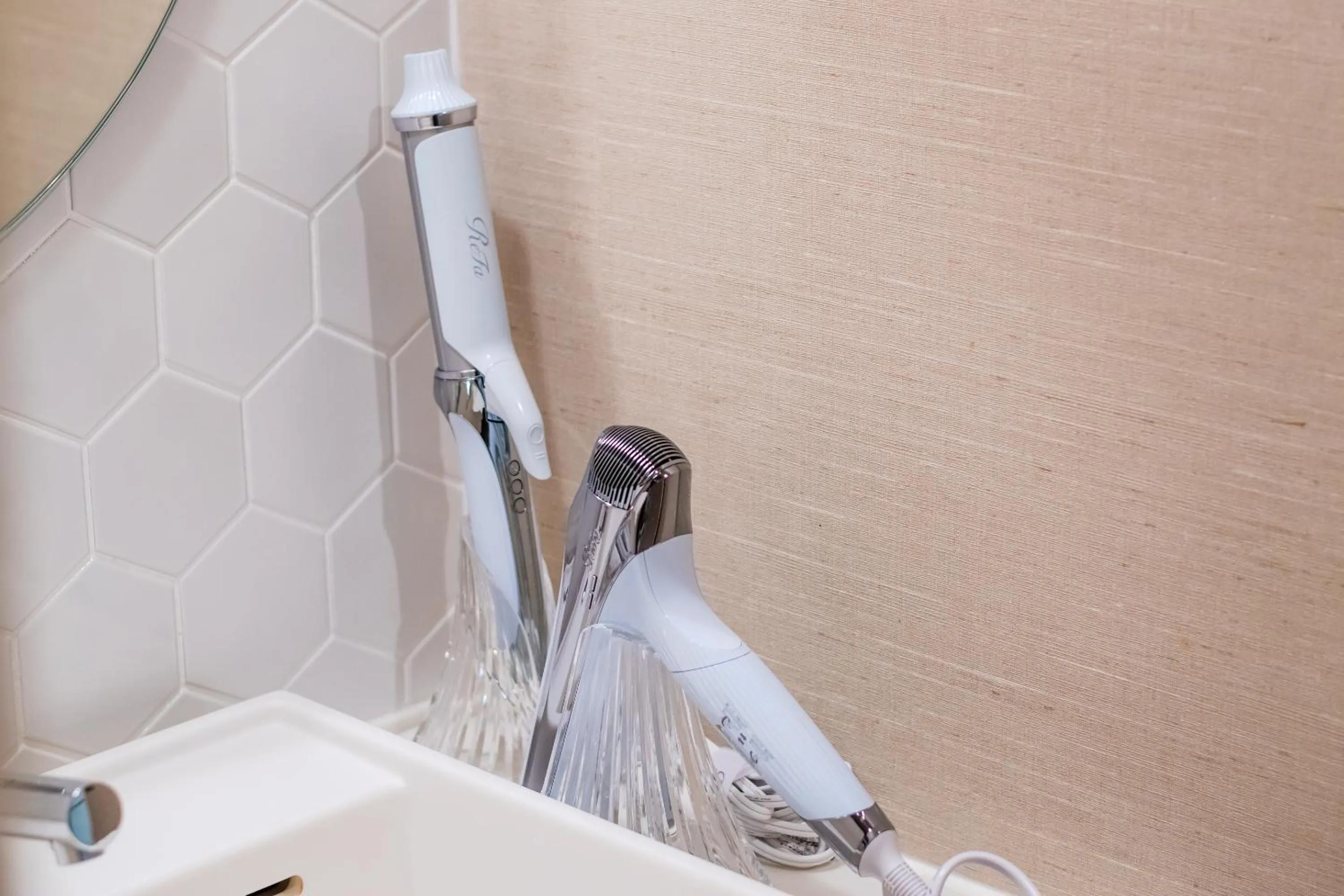 hair dryier in Hotel Rokune