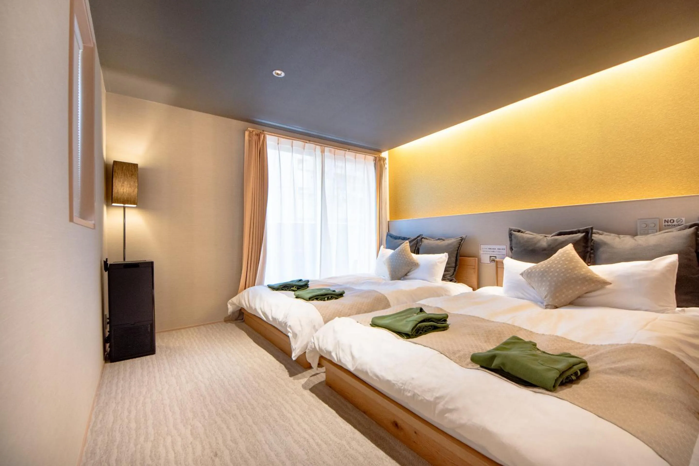 Bedroom, Bed in Hotel Rokune