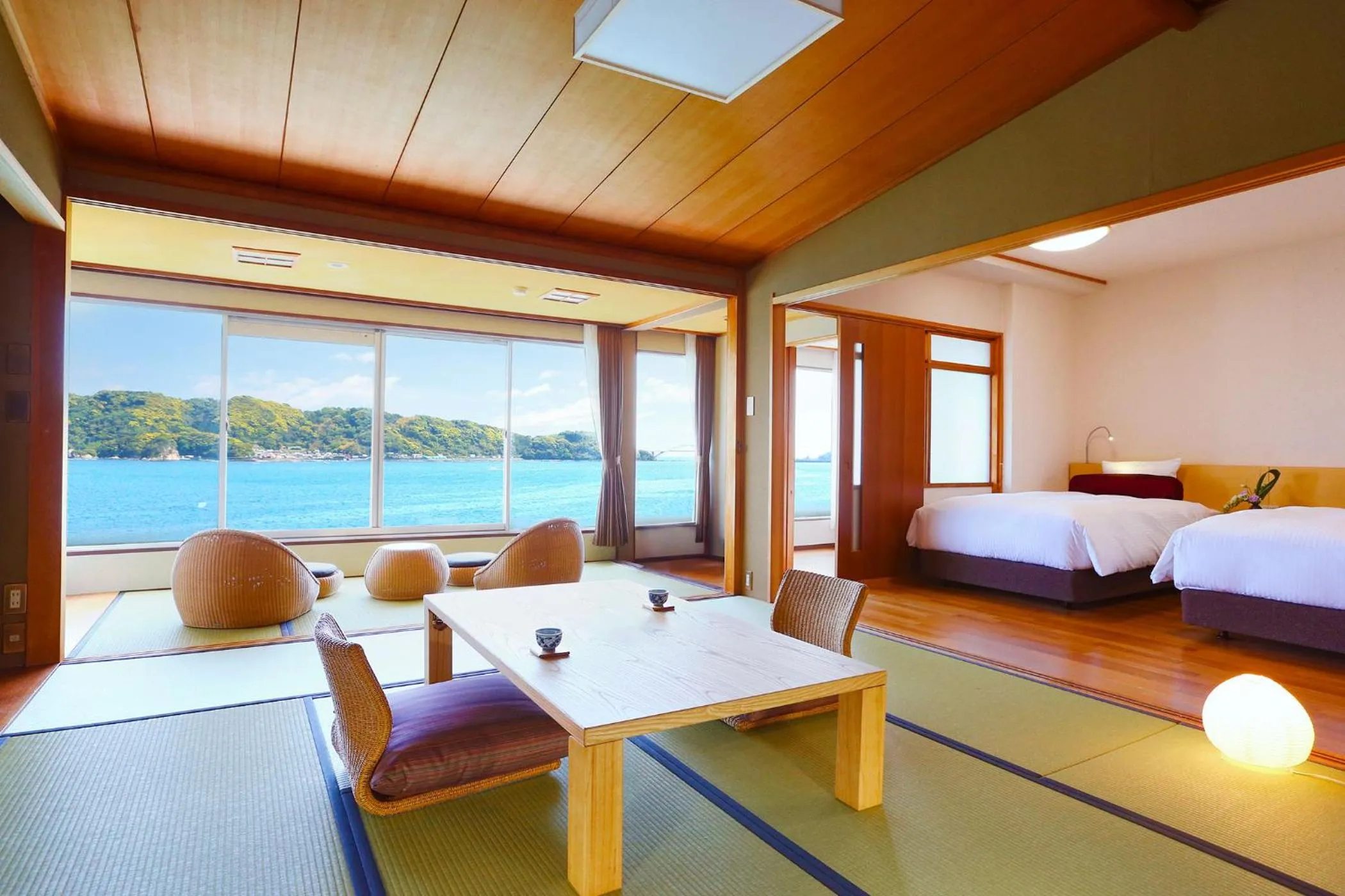 Photo of the whole room, Bed in Ooedo Onsen Monogatari Nanki Kushimoto