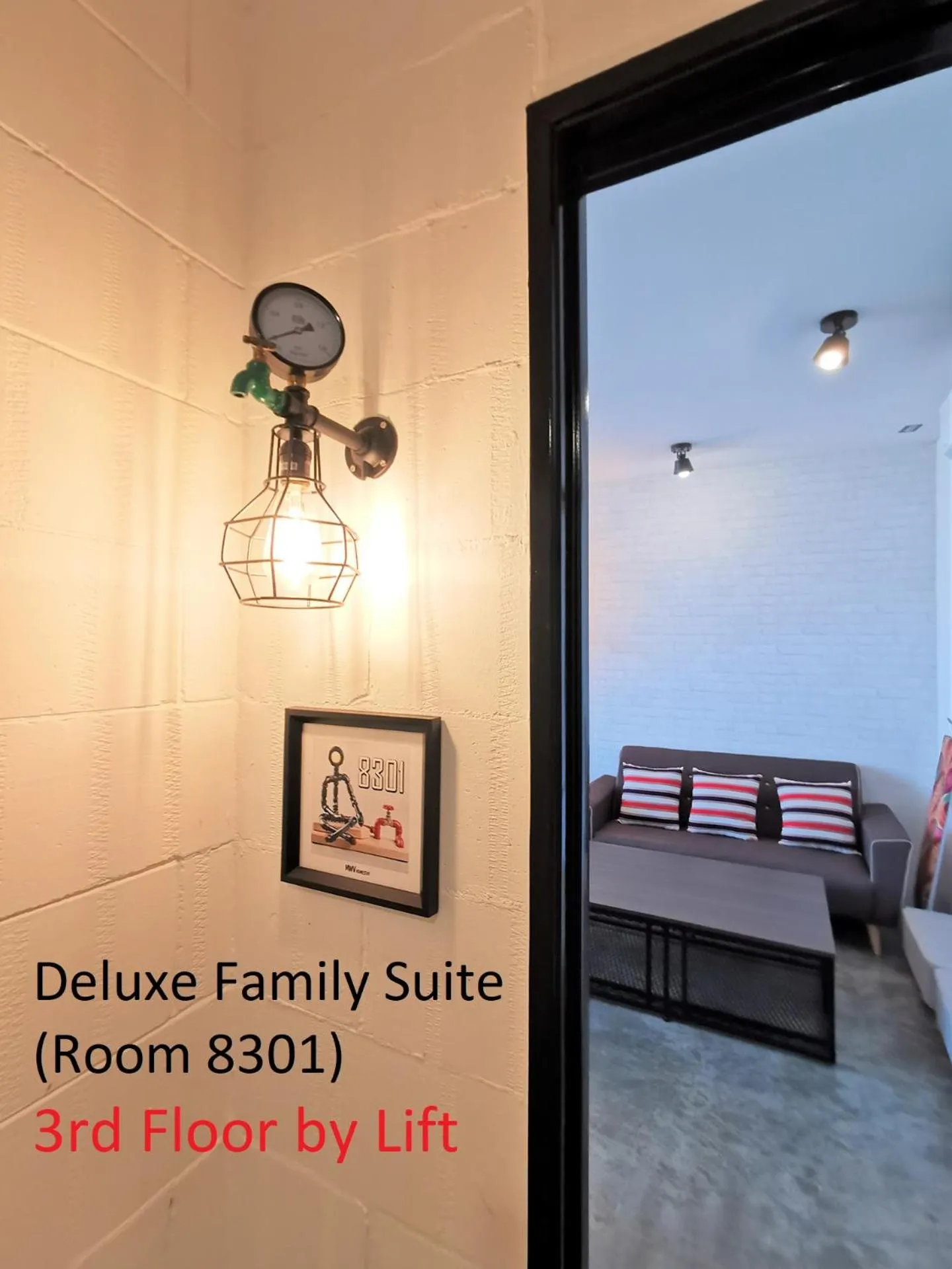 Bed in Mwv Family Suite Room