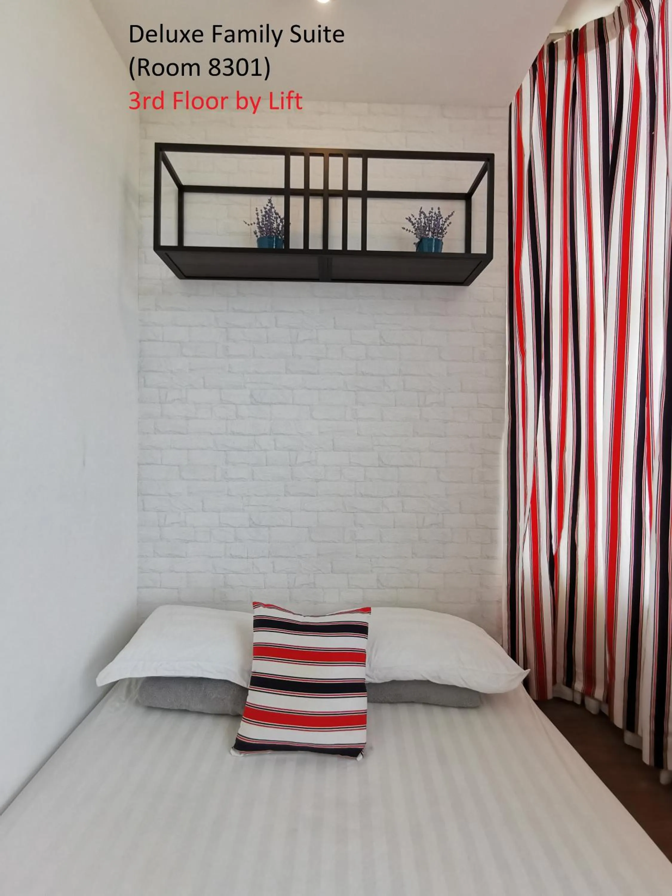 Bed in Mwv Family Suite Room