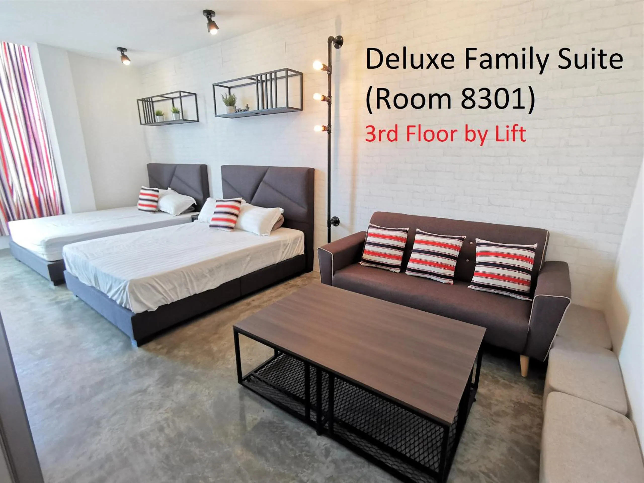 Bed in Mwv Family Suite Room