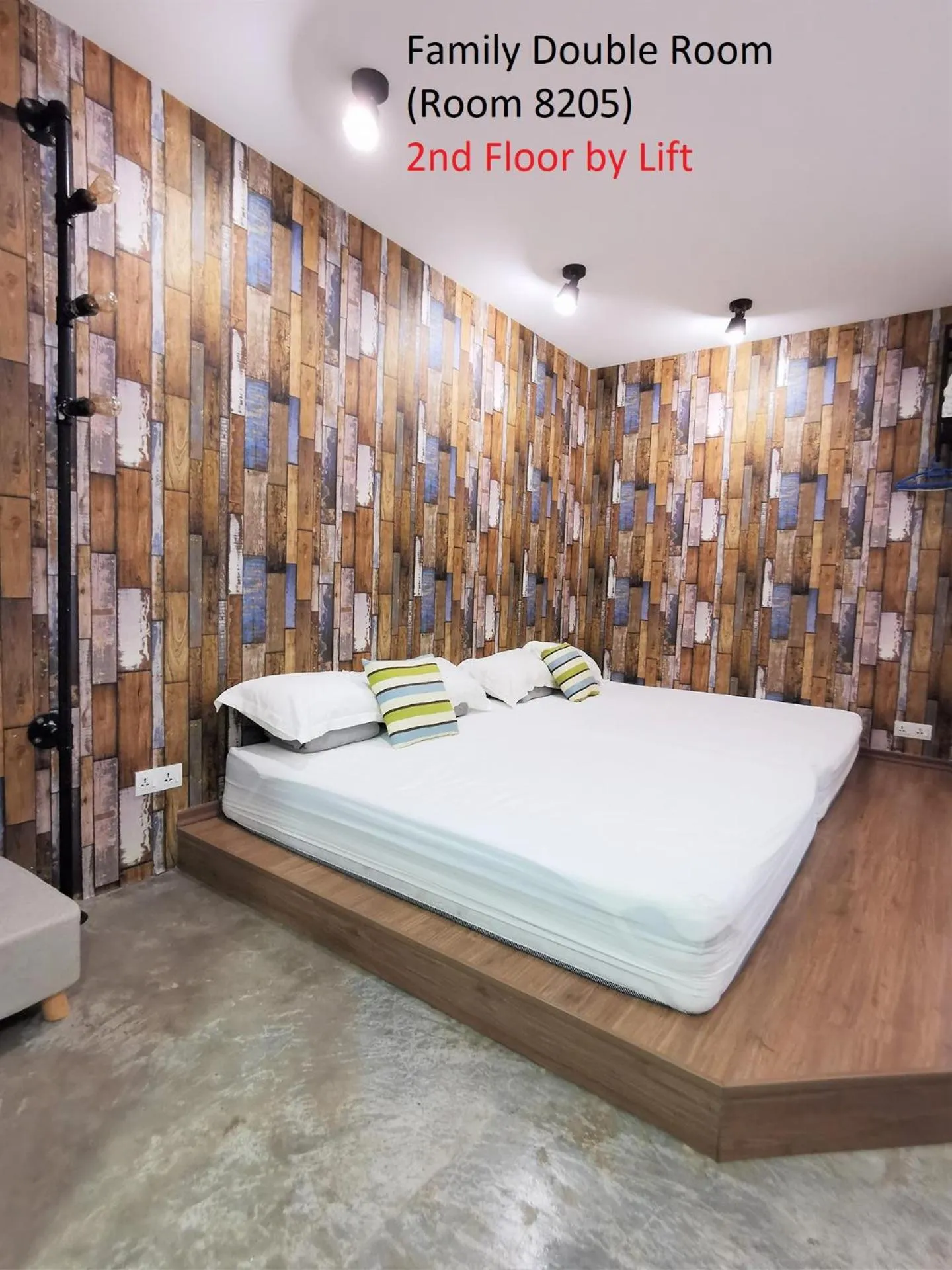 Bed in Mwv Family Suite Room