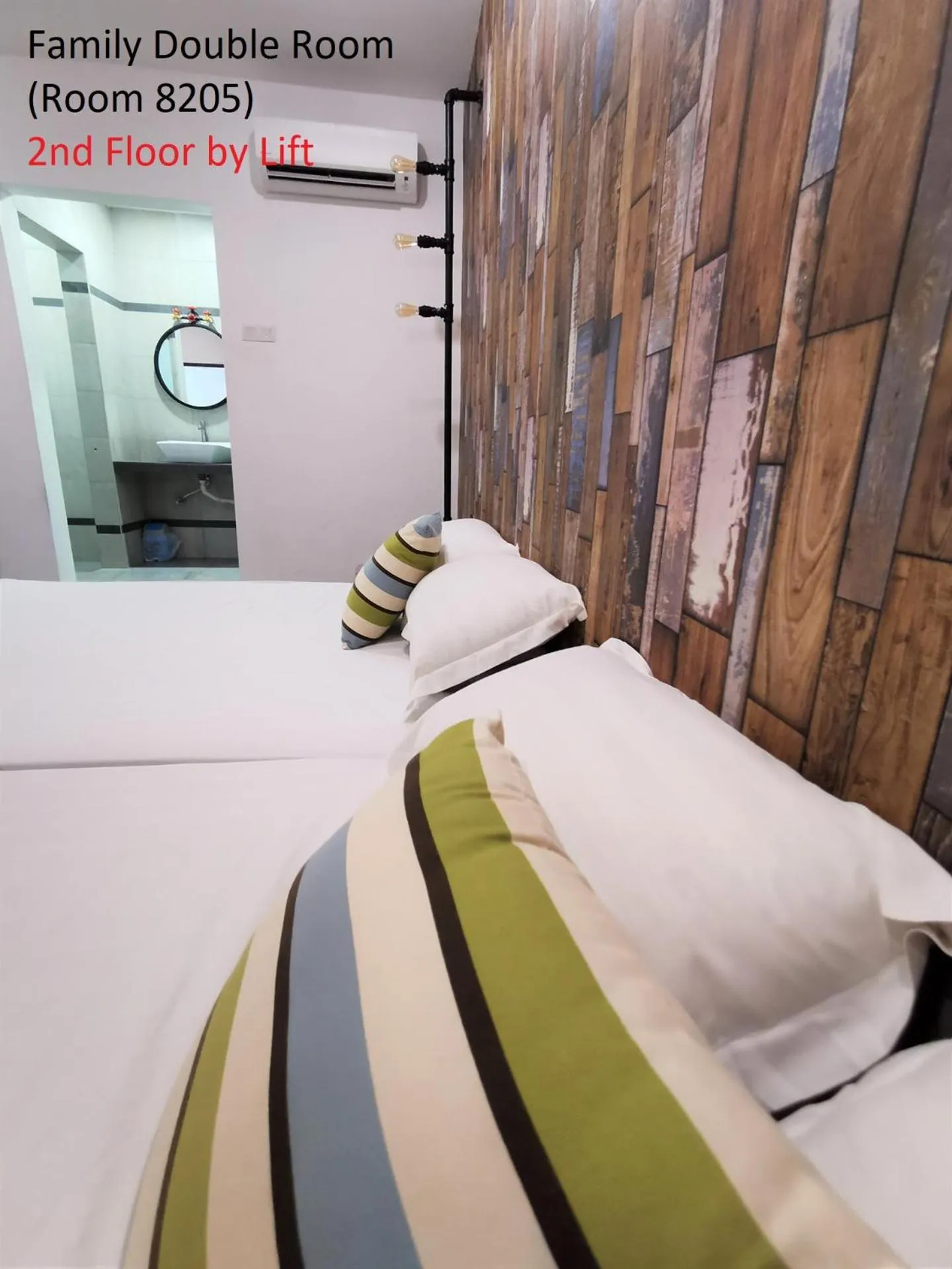 Bed in Mwv Family Suite Room