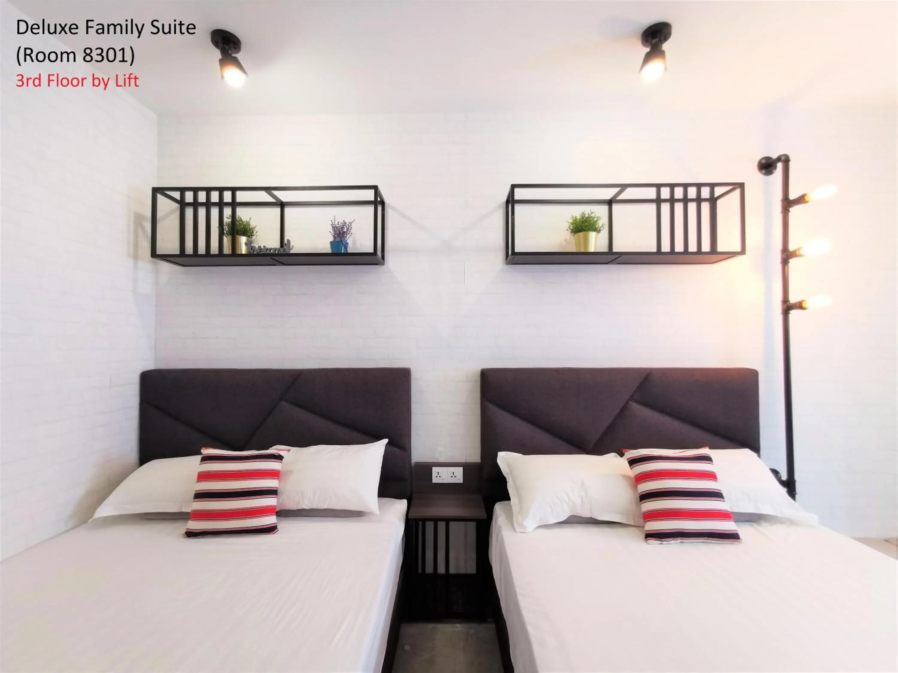 Bed in Mwv Family Suite Room