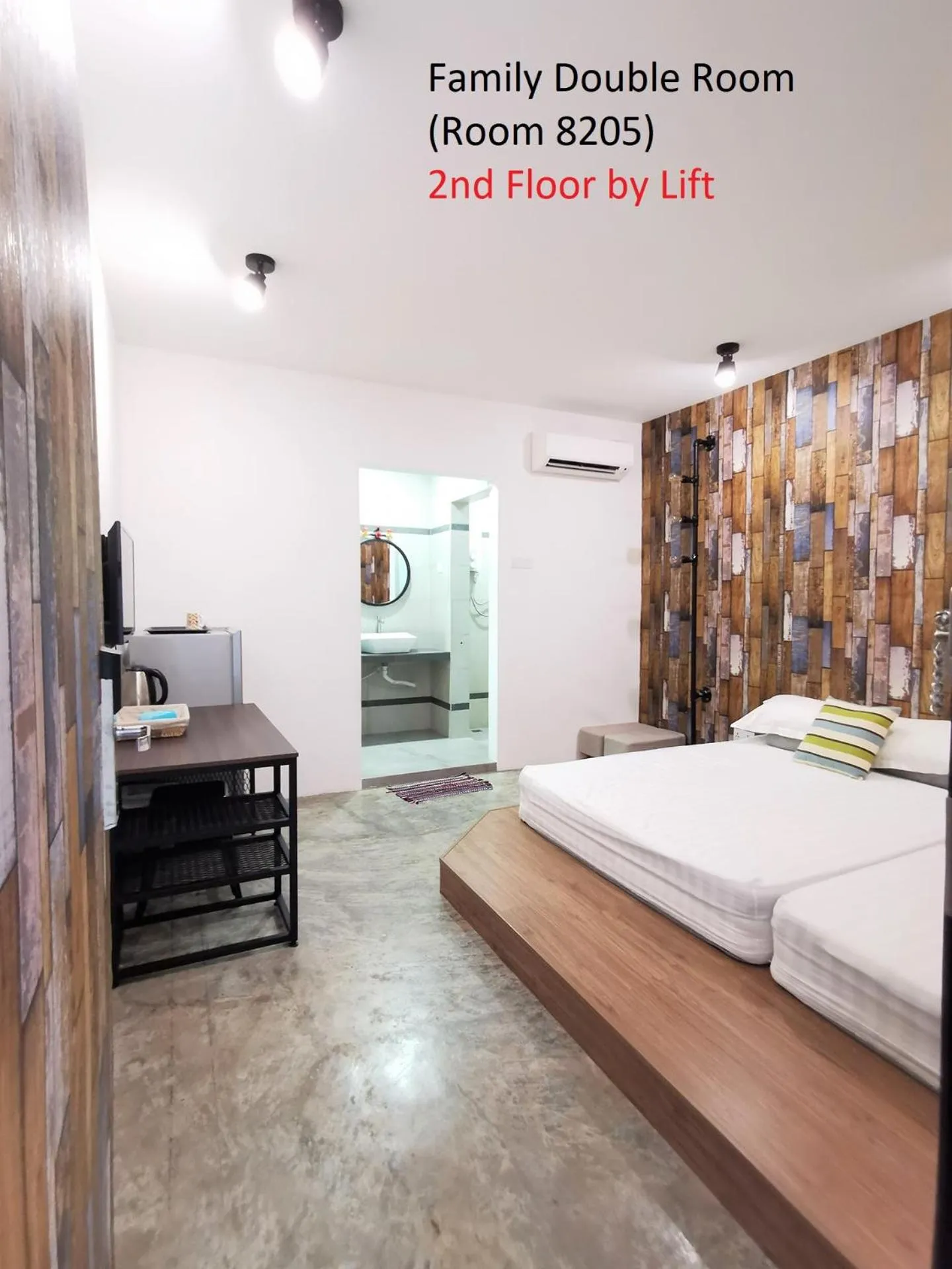 Bed in Mwv Family Suite Room