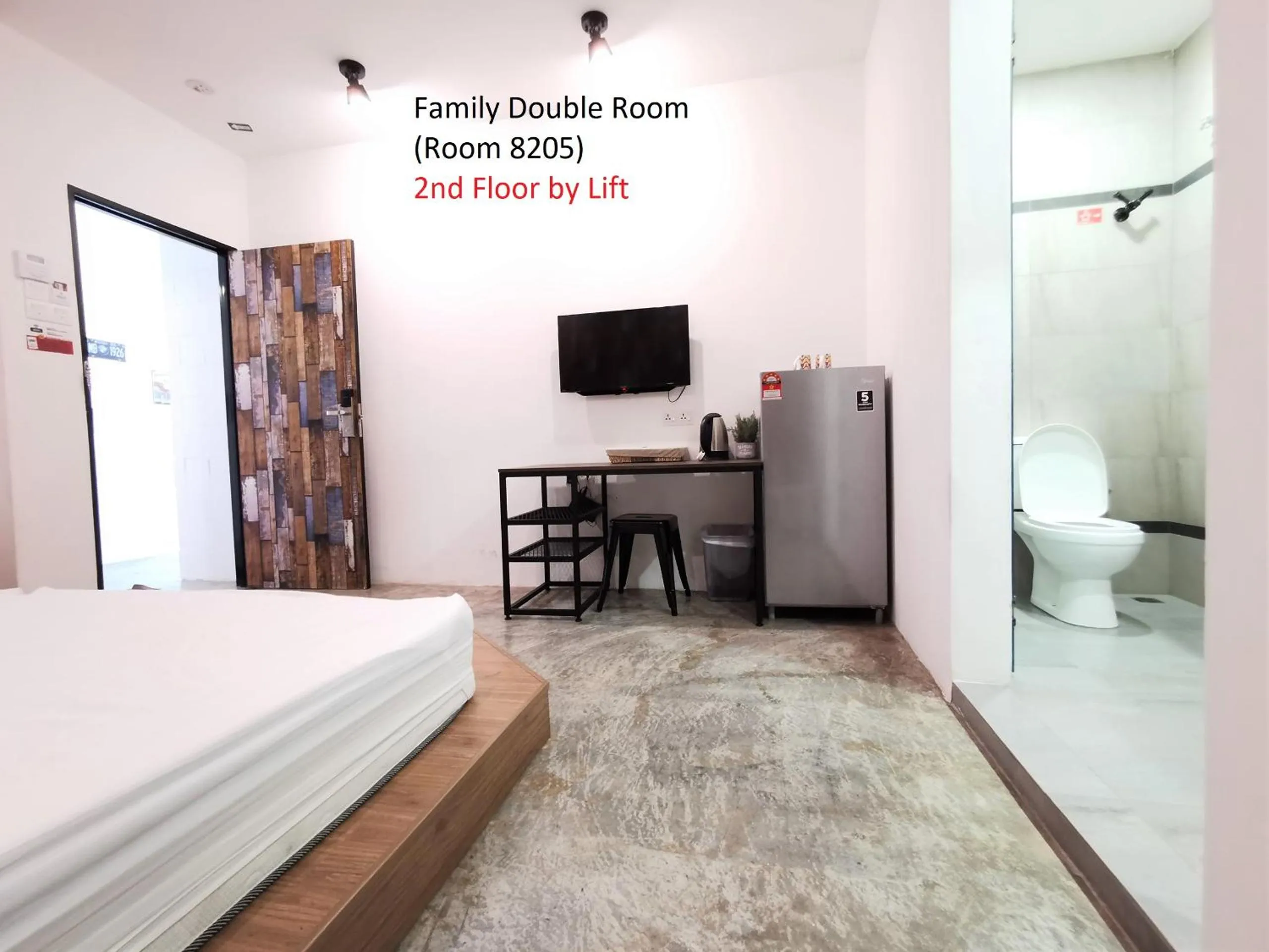 Bed in Mwv Family Suite Room