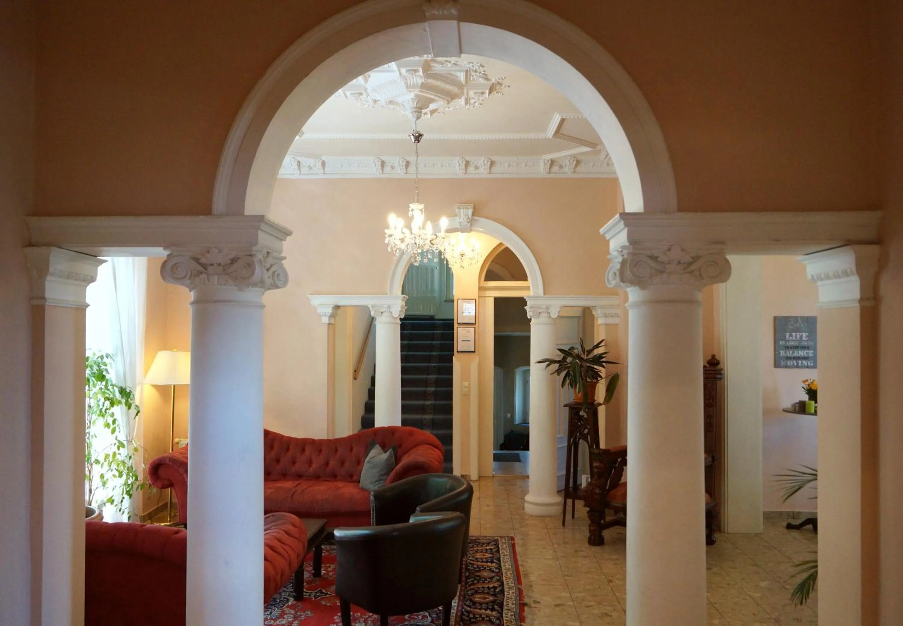 Living room in Villa Unger