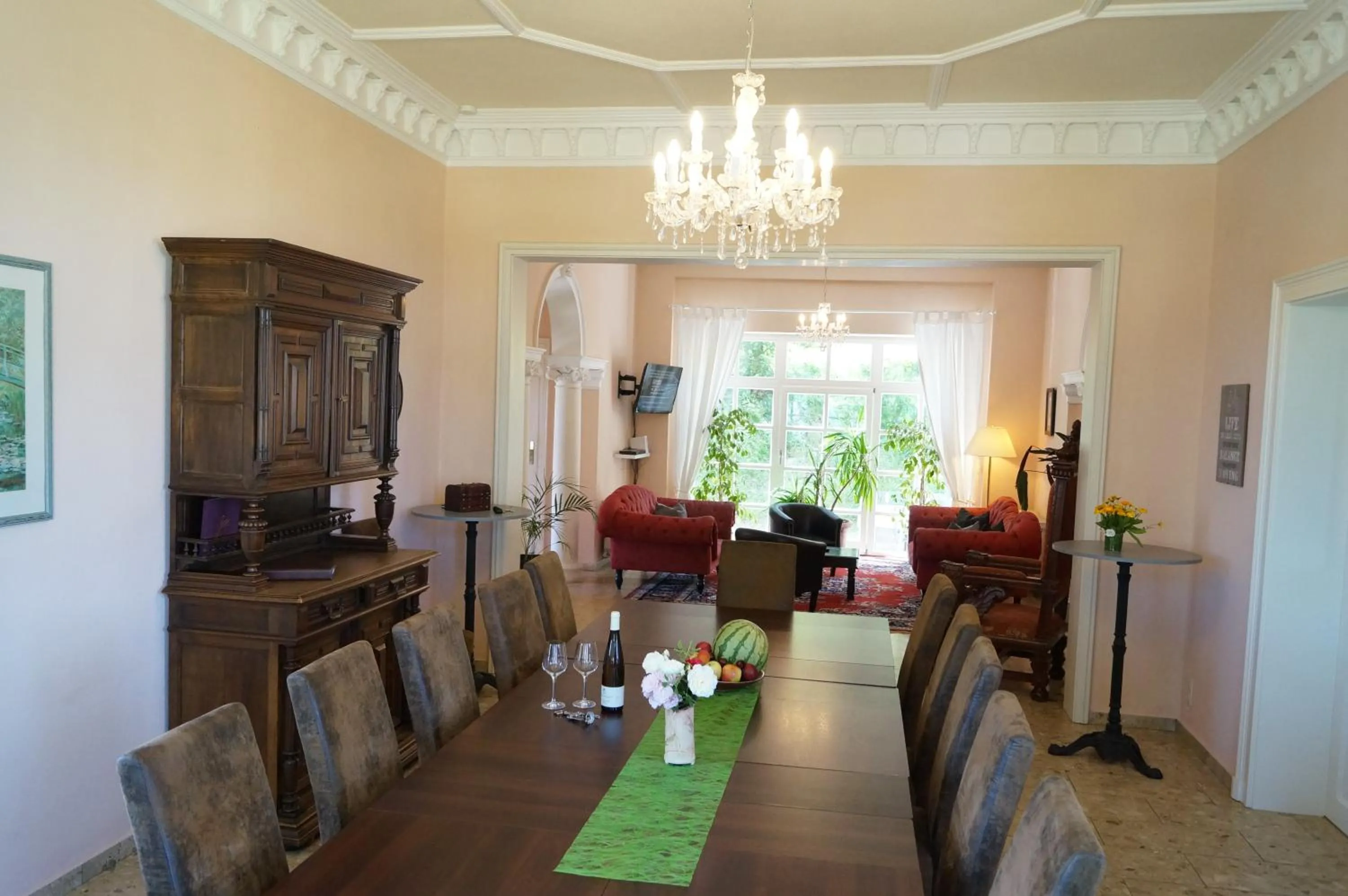 Living room in Villa Unger