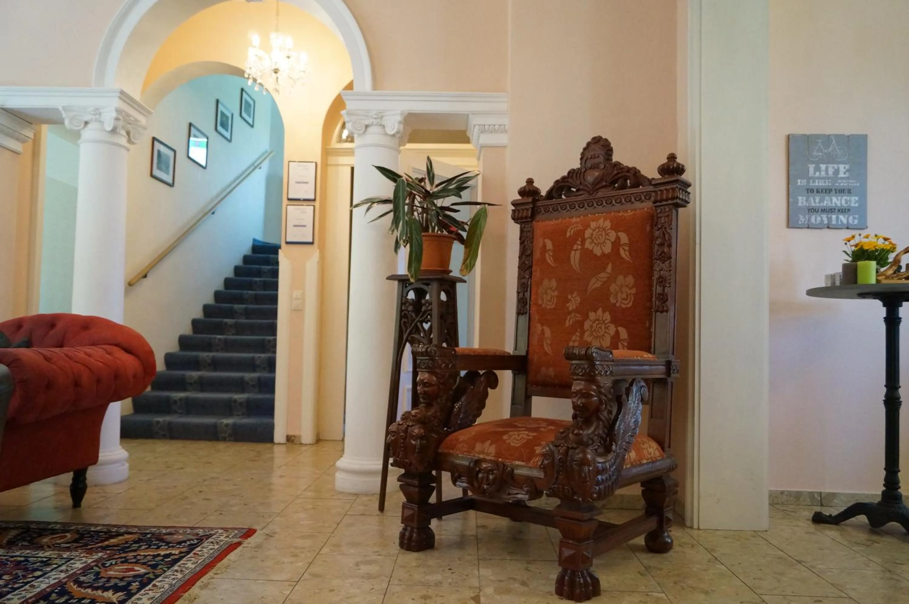 Decorative detail in Villa Unger