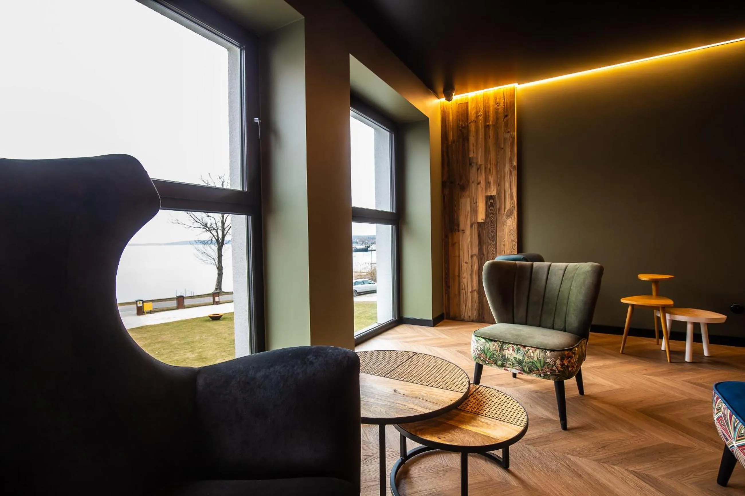 Seating area in OTTON-Charzykowy Bed&Restaurant