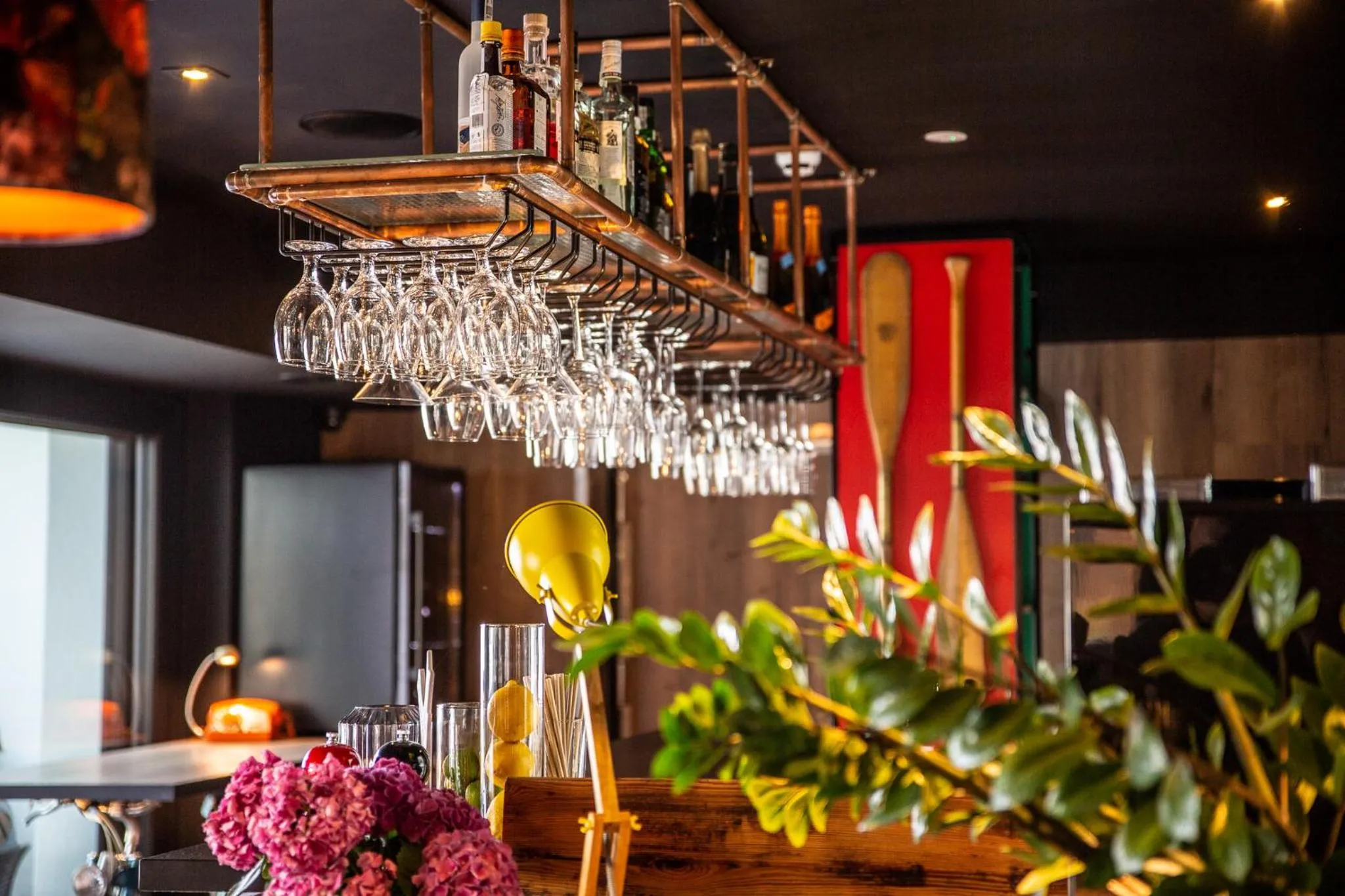 Lounge or bar in OTTON-Charzykowy Bed&Restaurant