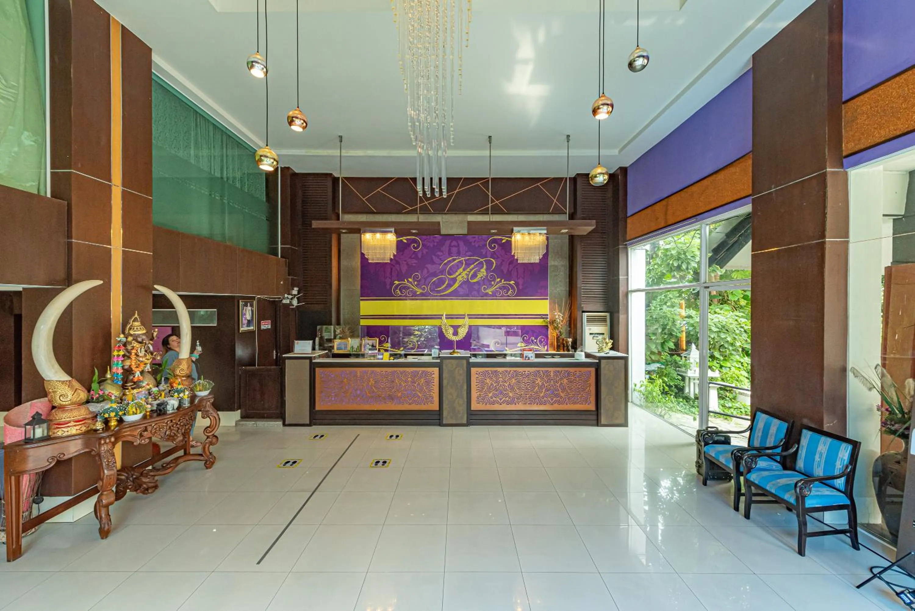 Lobby or reception in The Wing Design Hotel