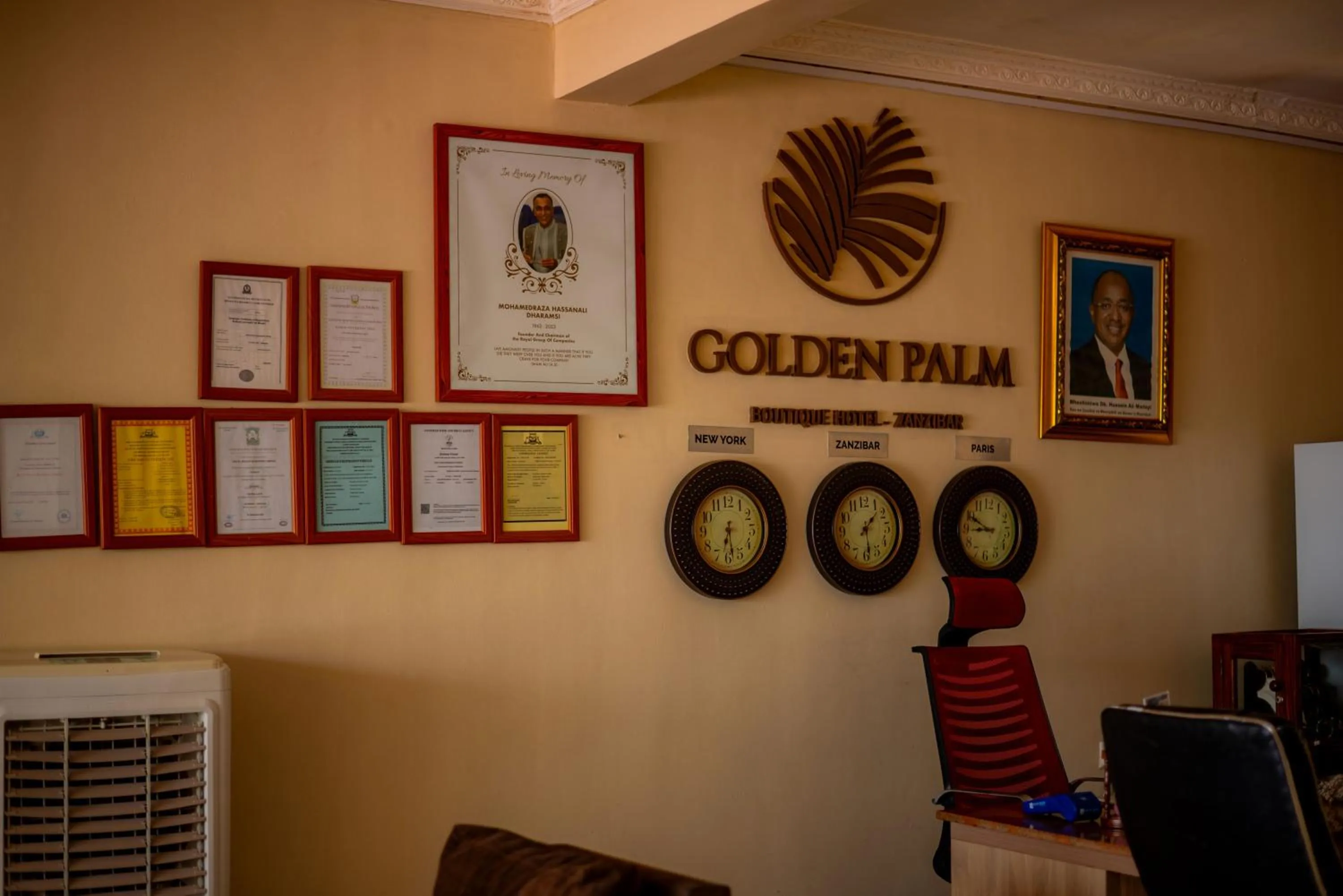 Property logo or sign in Golden Palm Boutique Zanzibar