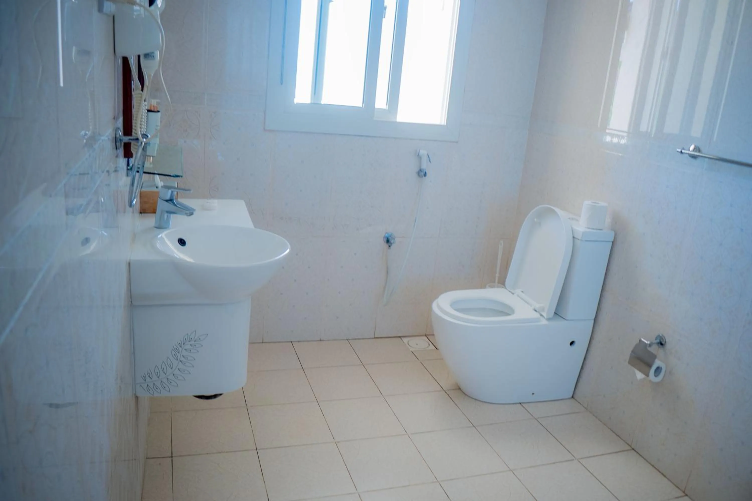 Shower in Golden Palm Boutique Zanzibar